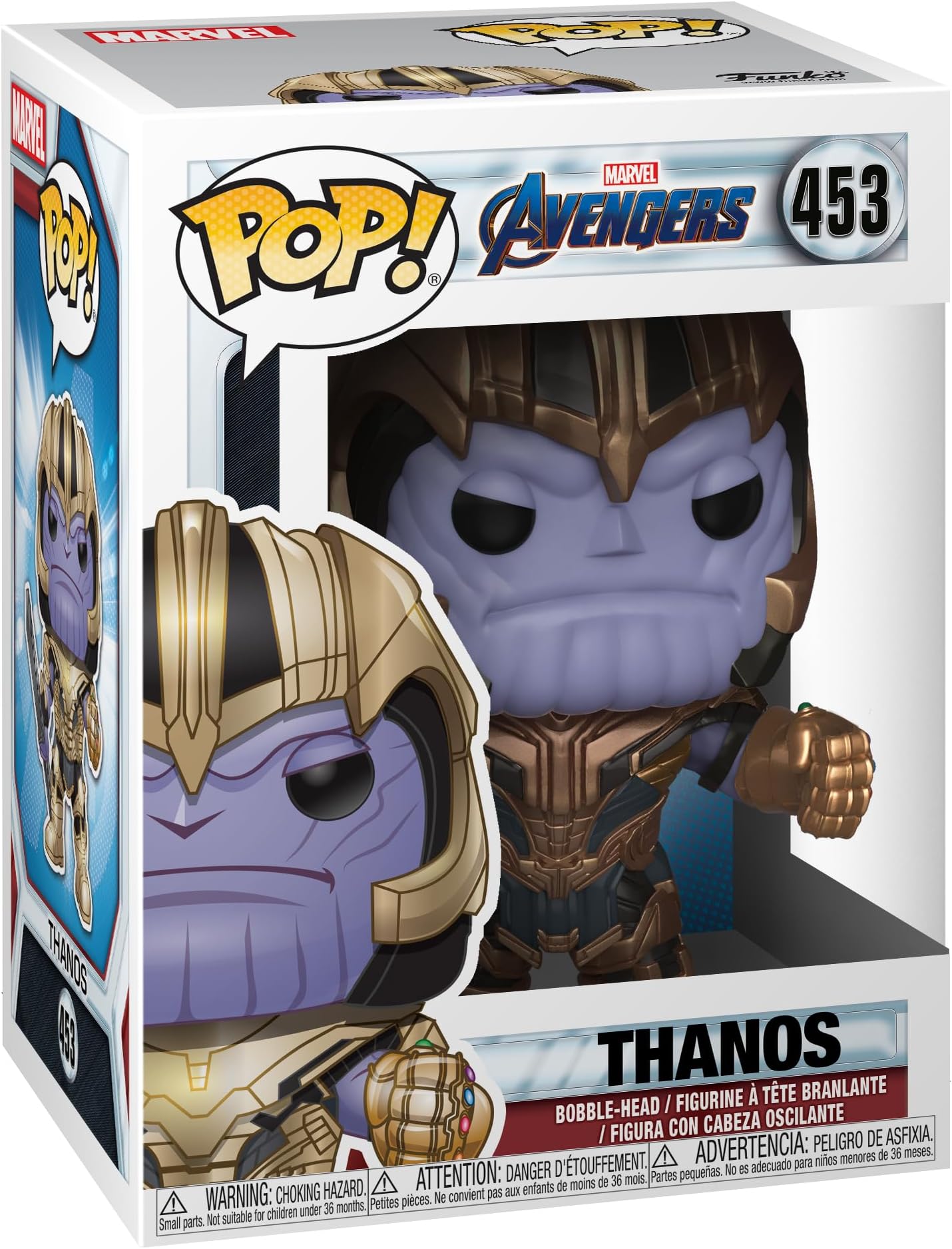 POP! Marvel: Marvel Avengers Endgame - Thanos - Collectible Vinyl Figure - Gift Idea - Official Merchandise - for Kids & Adults - Movies Fans - Model Figure for Collectors and Display