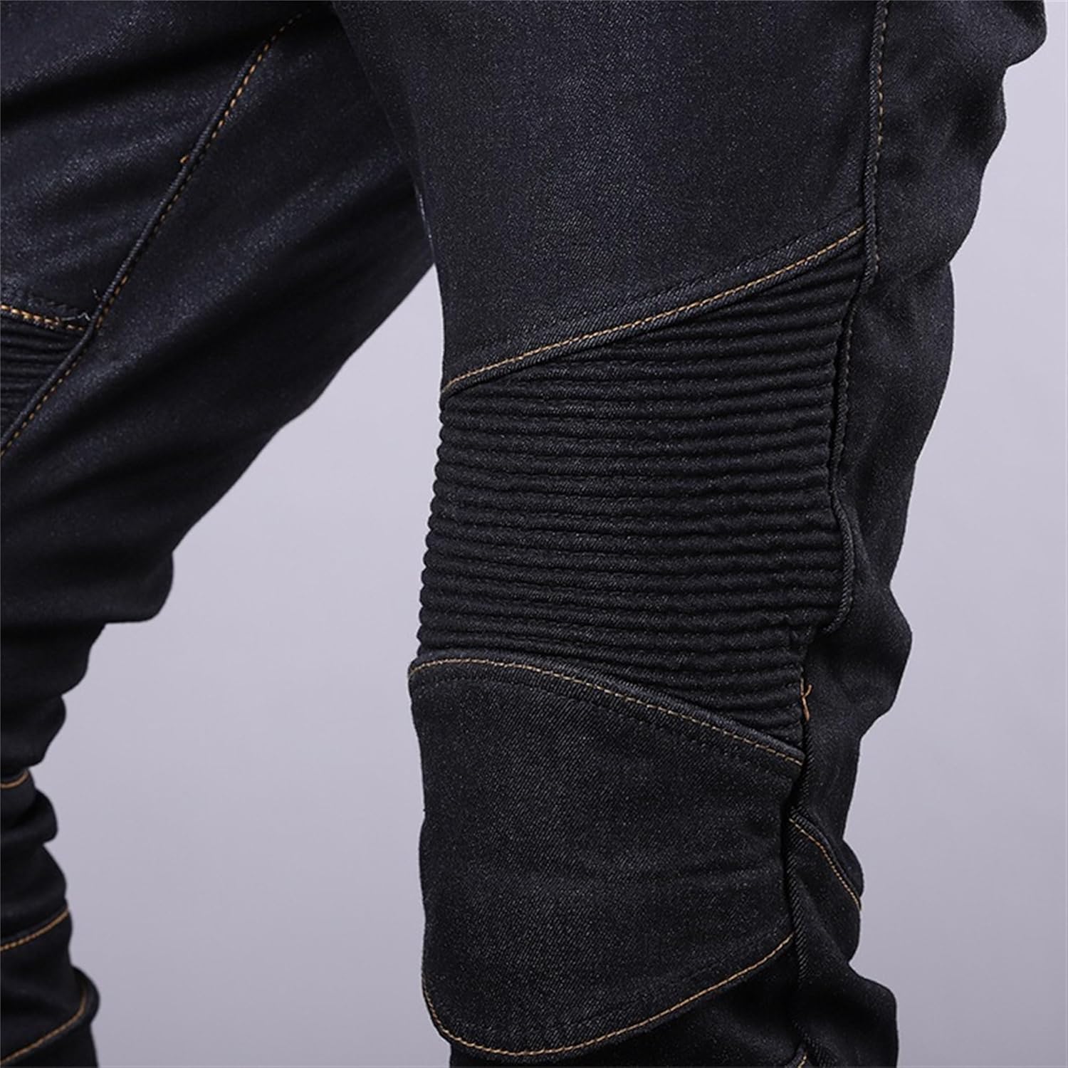 Knee Hip Removable Armored Pant Regular Motorcycle Pants Riding Jean Athletic Fit Jeans for Men