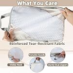 10 Set Compression Packing Cubes for Travel Essentials, Expandable Packing Cubes for Carry on Suitcase, Lightweight Luggage Organizer with Shoes & Laundry Bags, Travel Accessories for Women Men