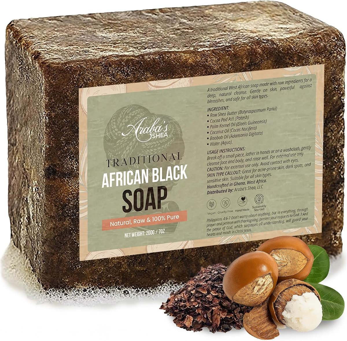 African Black Soap Bathroom Deep-Cleaner Kit