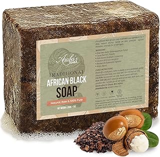 Jabón negro africano tradicional – 100% crudo...
