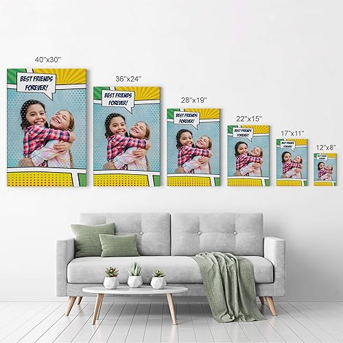 Vista 55 de Smile Art Design Imagen de collage de 3 imágenes, impresión en lienzo personalizada con tus fotos, impresiones fotográficas personalizadas, regalos