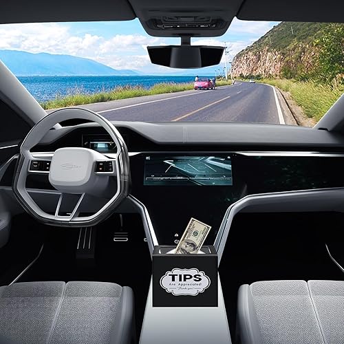 Miniatura 4 de Tarro de puntas acrílicas para dinero, caja de propinas para bares de barman, contenedor de dinero, músicos, restaurantes, conductor, colección