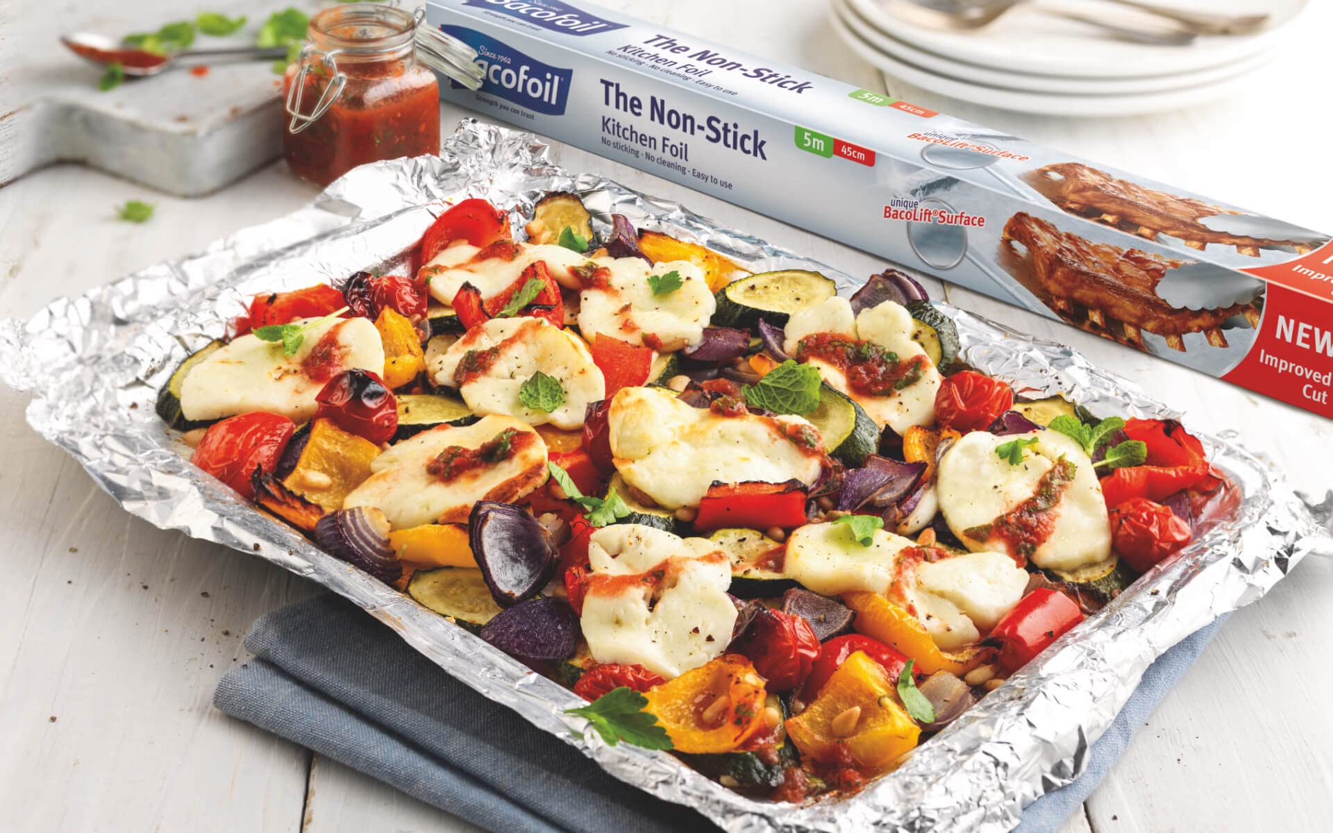 The Non-Stick Kitchen Foil Extra Wide Large Suitable For - View #4