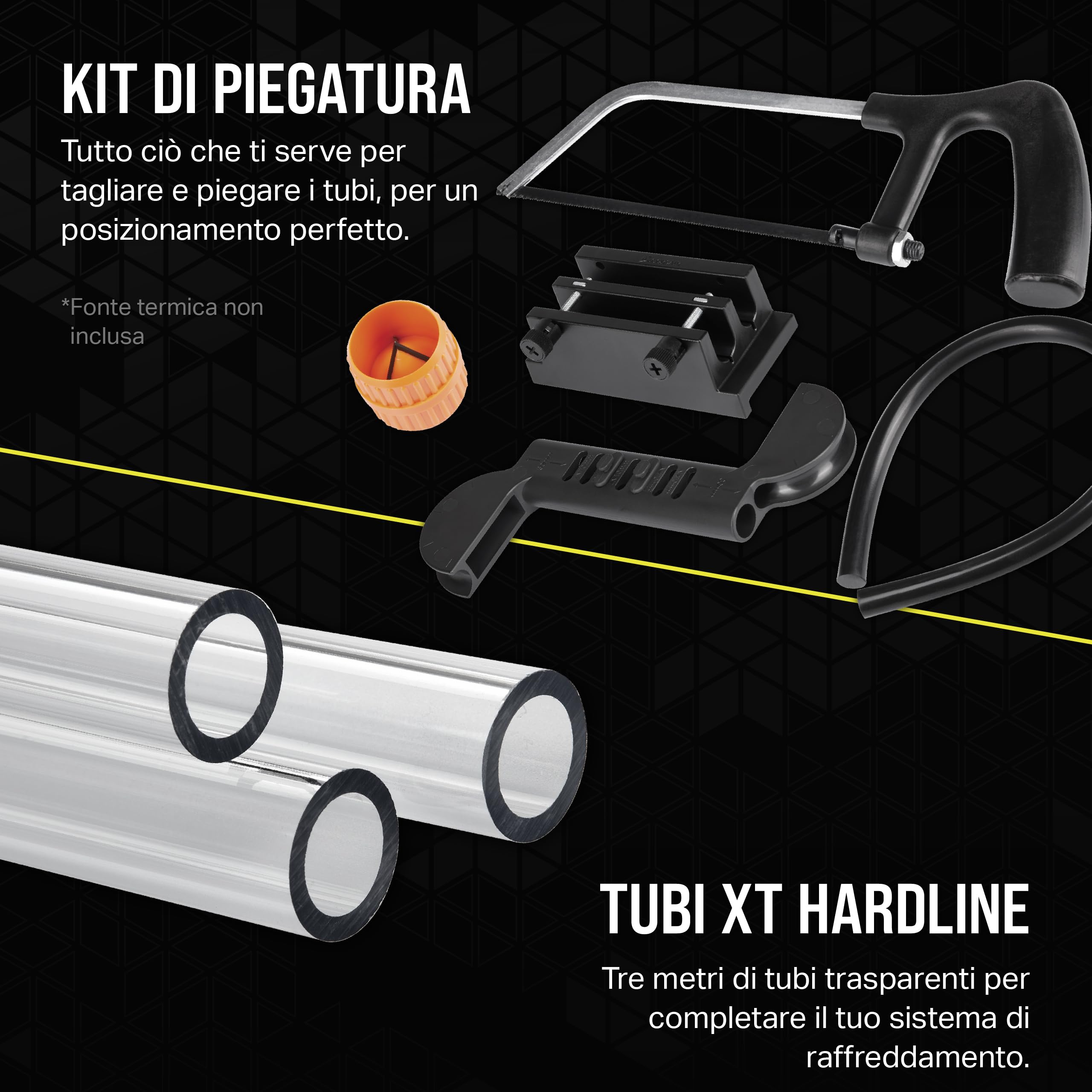 CORSAIR Hydro X Series iCUE LINK XH405i Kit Custom Loop – Waterblock per CPU XC7 ELITE – Pompa Serbatoio XD5 ELITE D5 – Radiatore XR5 da 360 mm – 3 Ventole QX120 RGB – Grigio Acciaio