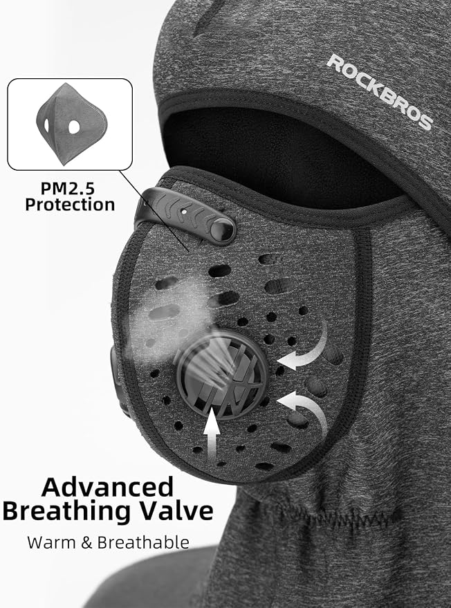 Balaclava térmica para hombre ROCKBROS para invierno miniatura 3