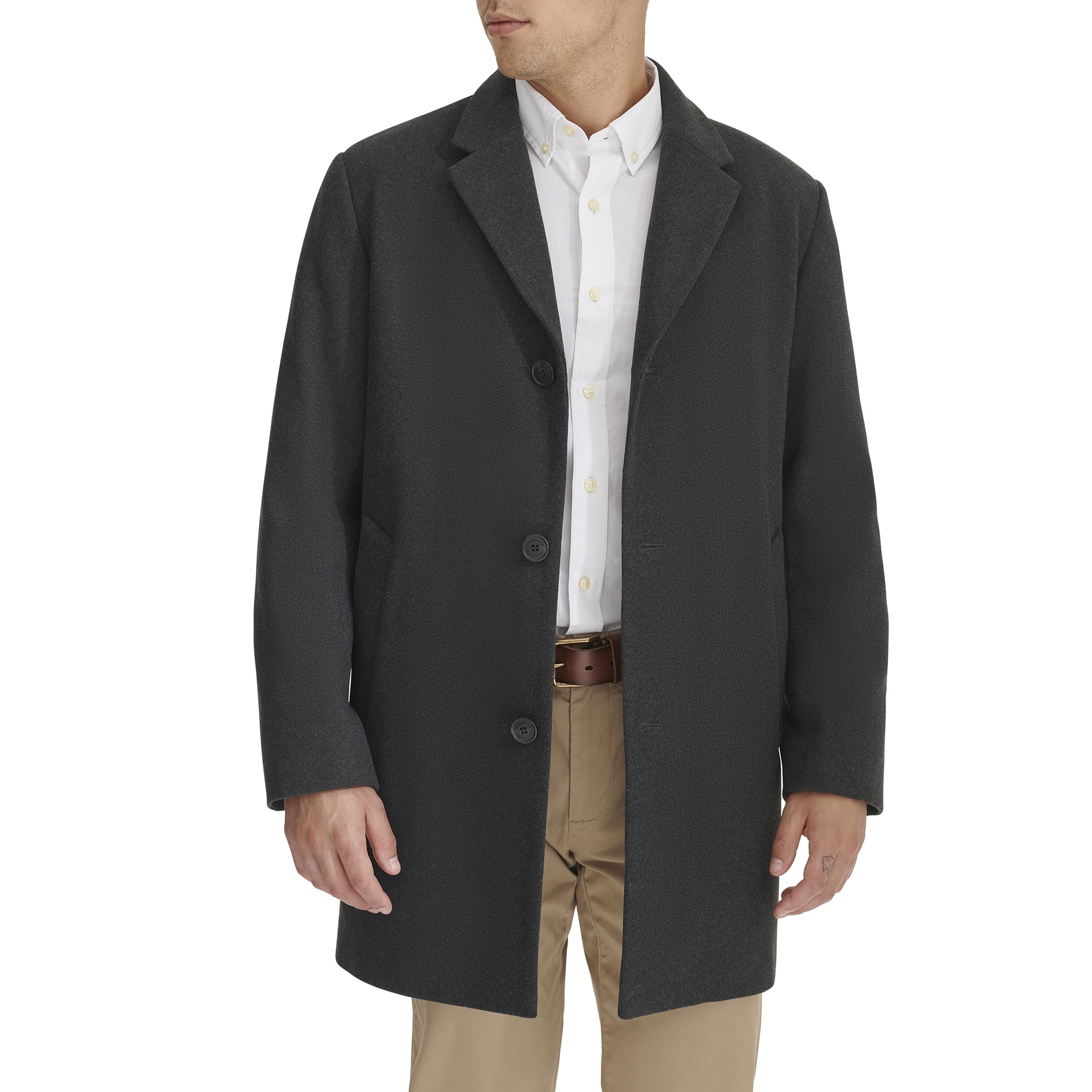 Dockers Herren Henry Wool Blend Top Coat (Big & Tall)