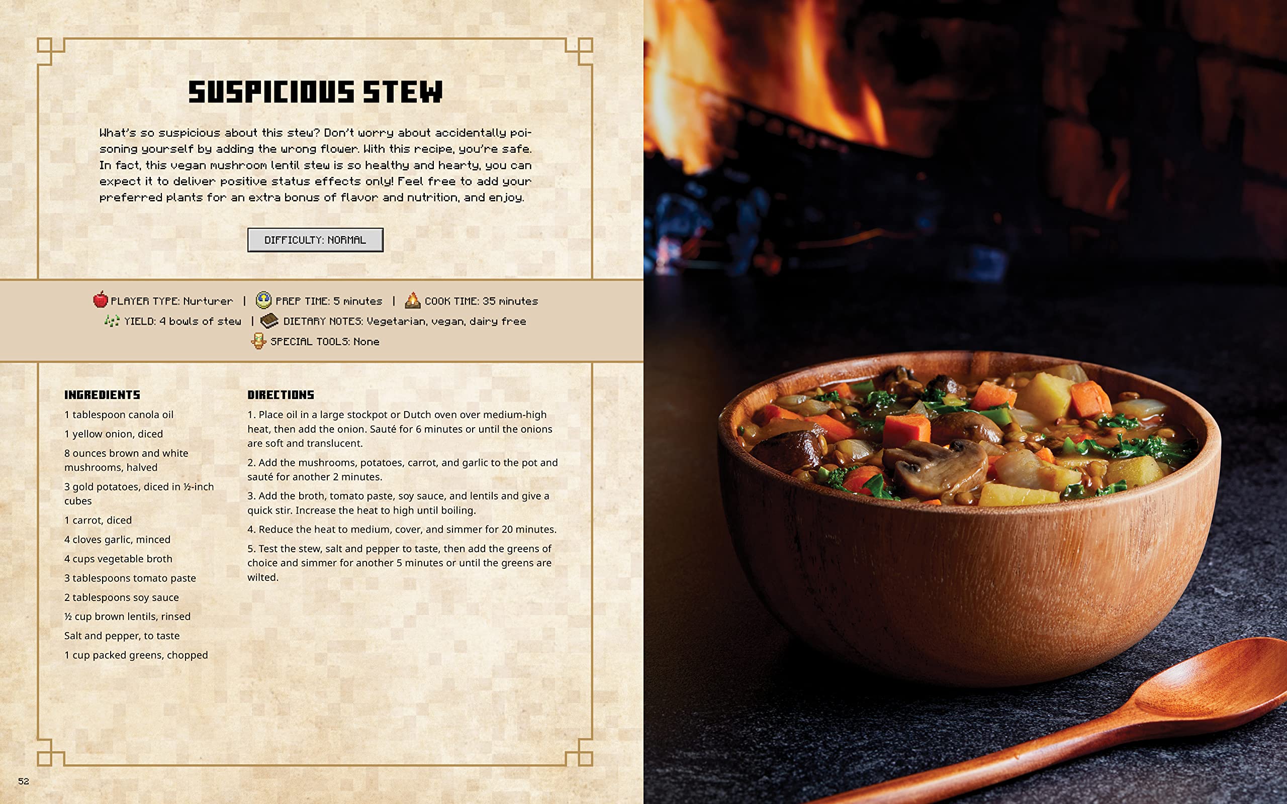 Minecraft: Gather, Cook, Eat! An Official Cookbook