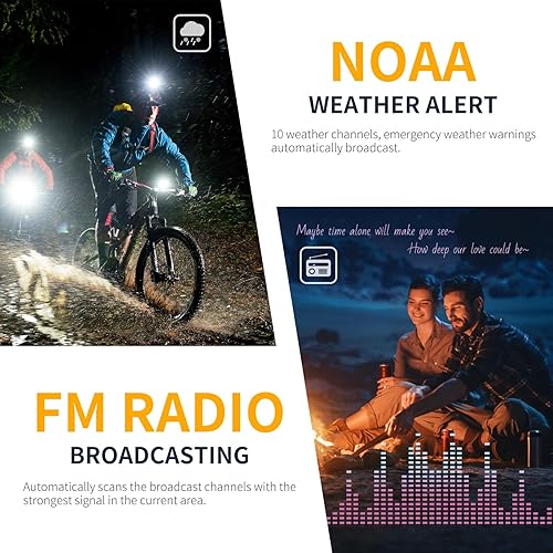Miniatura 6 de G2pro+ - Walkie Talkies resistentes para adultos, radios bidireccionales recargables de largo alcance de 2 vatios, clima NOAA, radio FM, impermeable