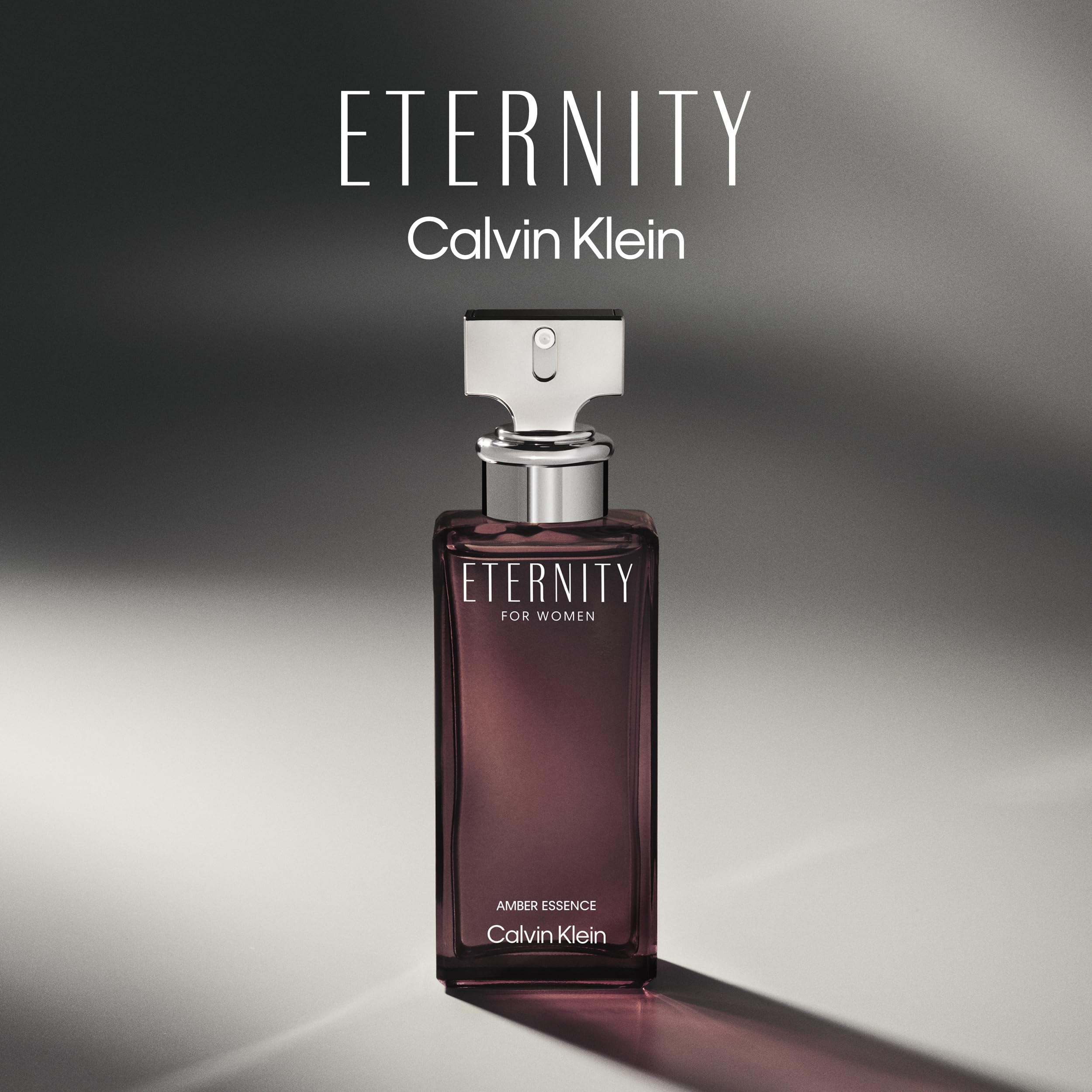 CALVIN KLEIN Eternity Amber Essence para Mujer | Fragancia femenina con esencia de raíz de angélica y maderas ahumadas | Intensidad alta | 100 ml