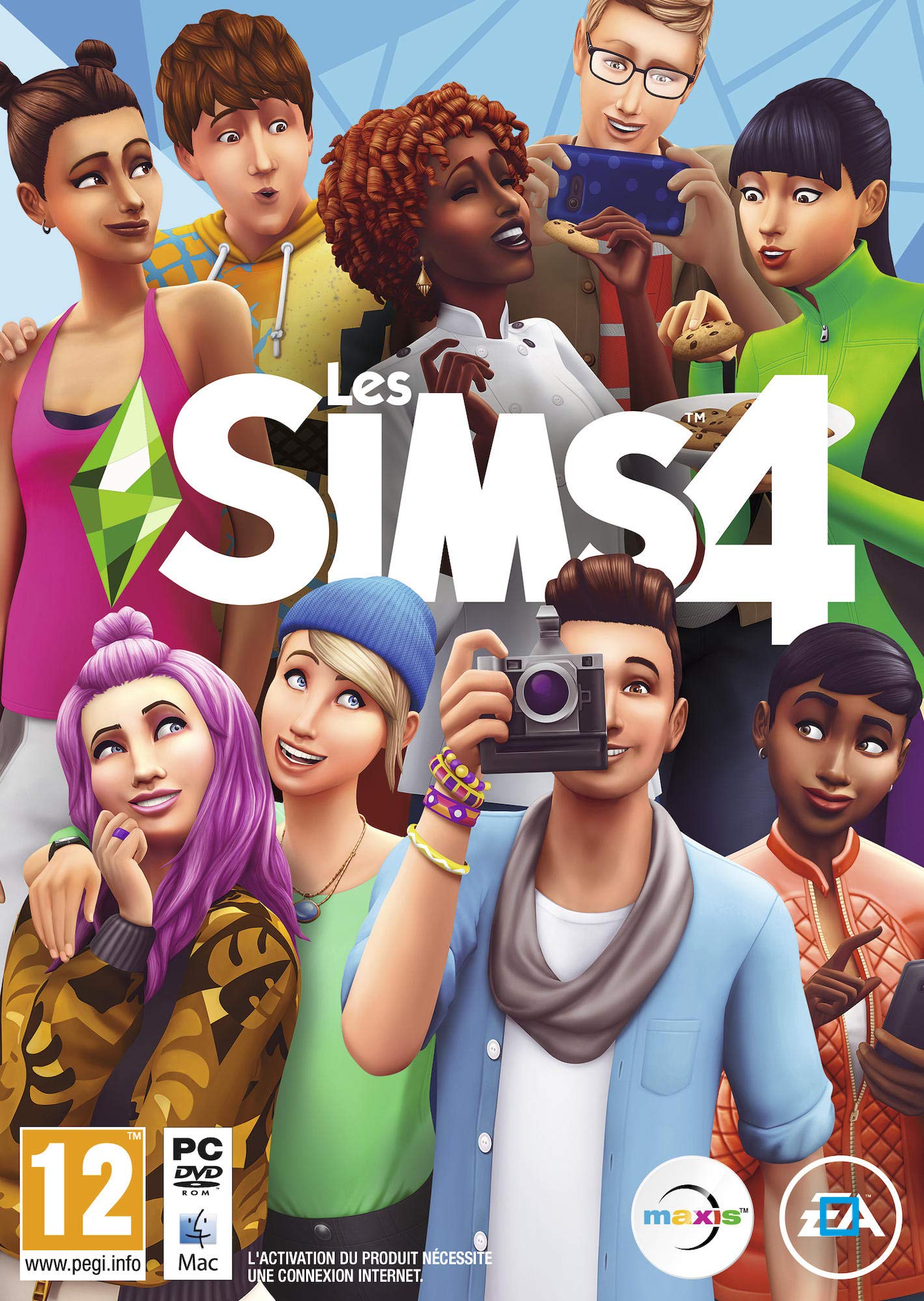 Los Sims 4 Standard Edition | PC/Mac | Jeu Vidéo | Code In A box | Français