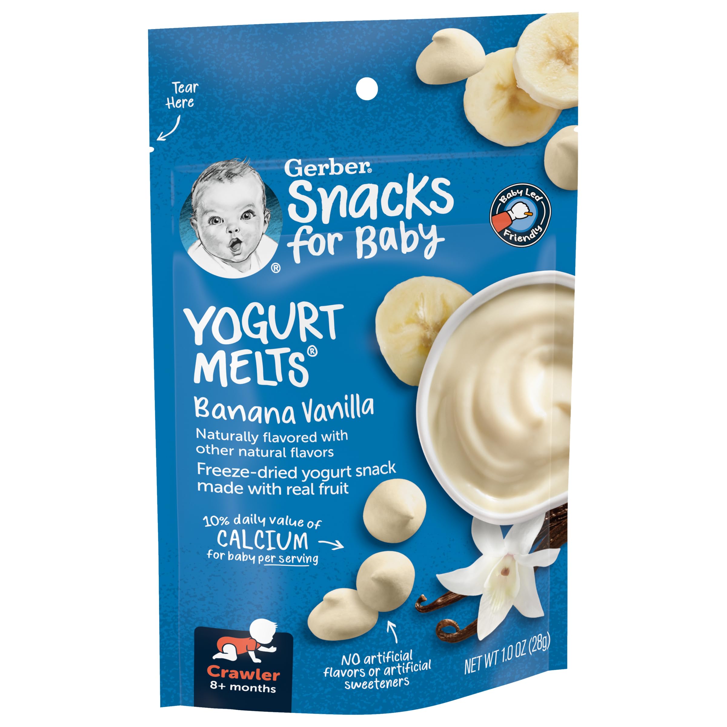 Gerber Yogurt Melts Banana Vanilla (1 Ounce (Pack of 6))