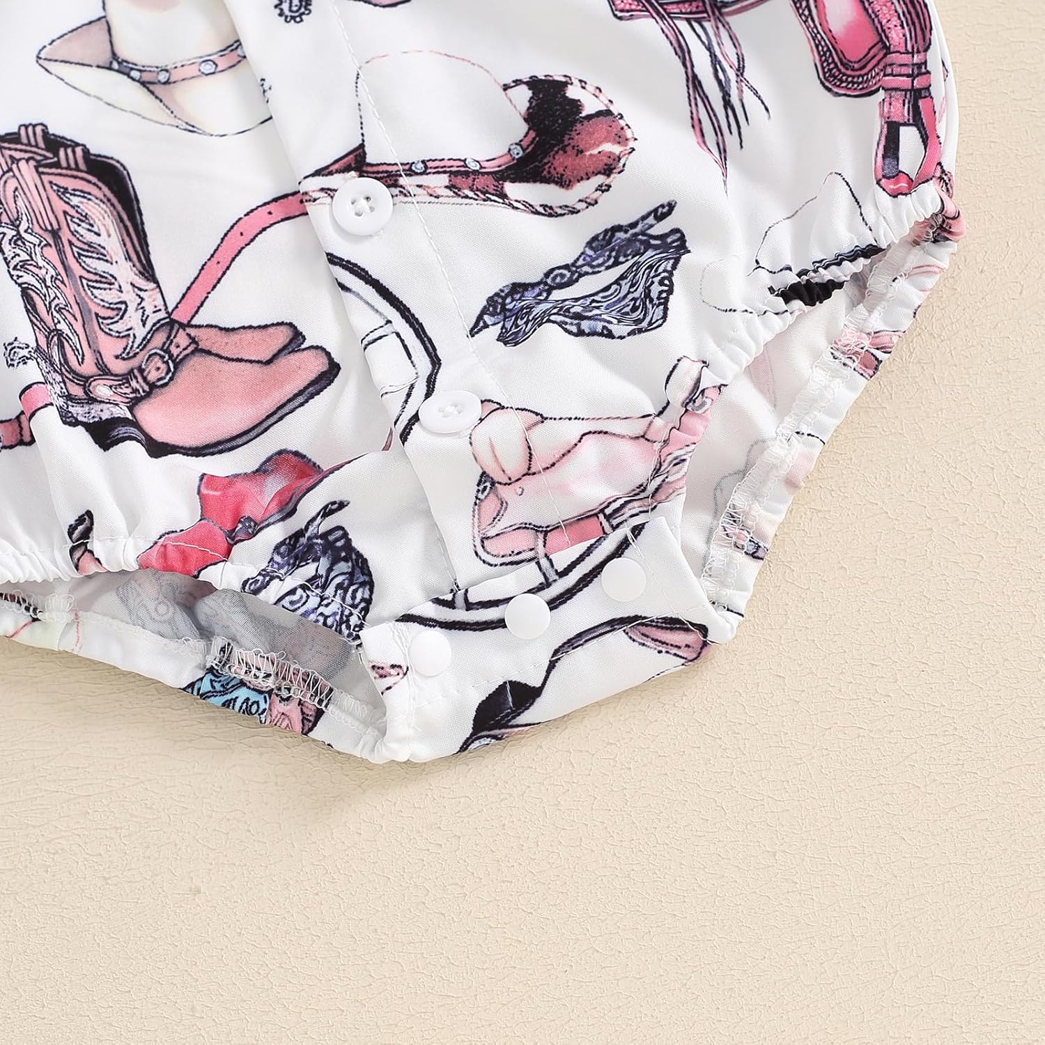 Kayotuas Western Baby Boy Clothes Cowboy Shirt Romper Long/Short Sleeve Button Down Dress Bodysuit Infant Gentleman Outfits - Image 8