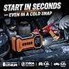 Kit de emergencia para auto con arrancador y compresor de aire para mujeres, hombres, adolescentes | Kit de seguridad todo en uno, botiquín de primeros auxilios, cepillo para nieve y raspador de hielo para invierno, kits de emergencia para vehículos, esencial para viajes por carretera 5