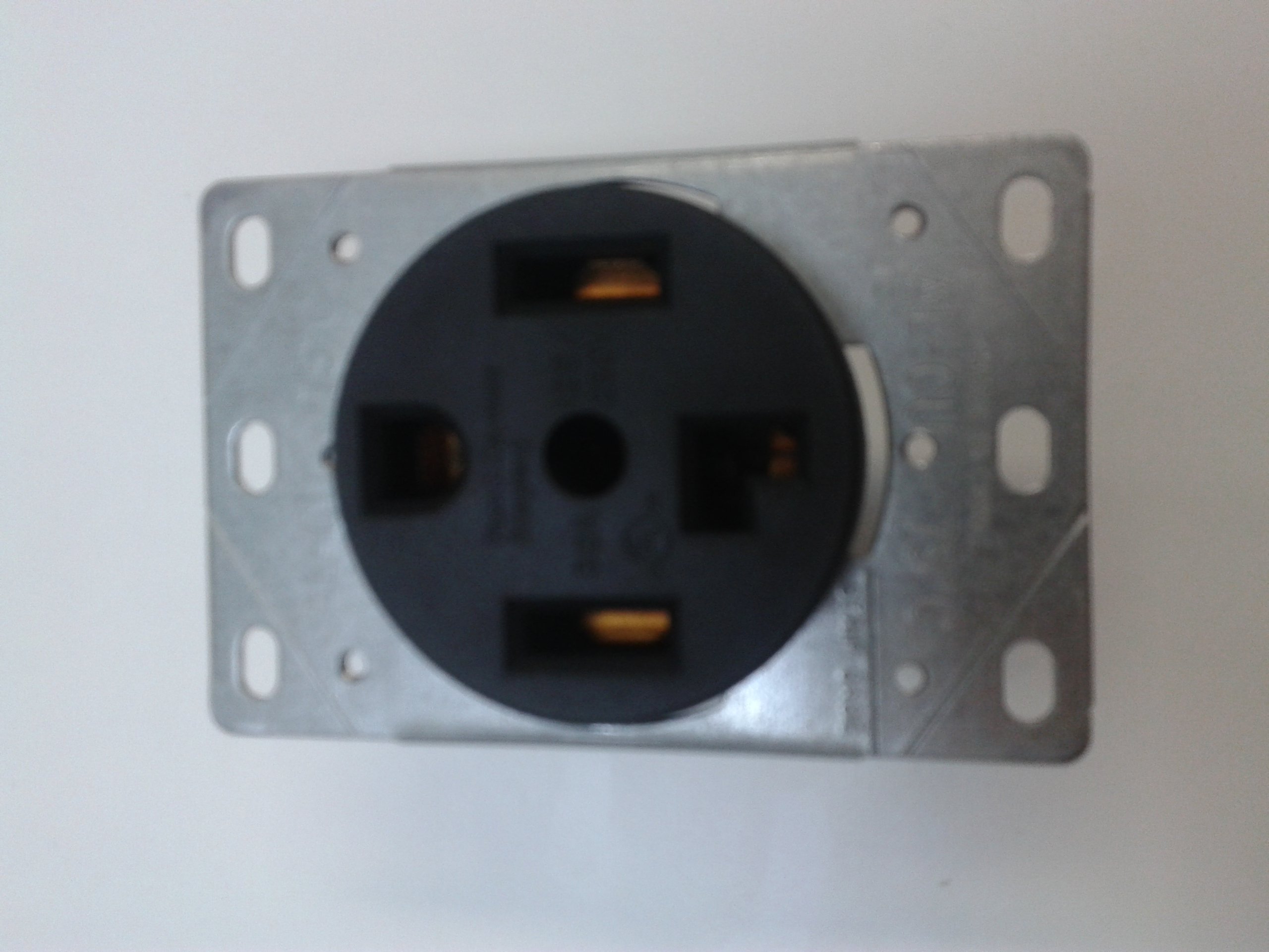 Pass & Seymour Flush Outlet 30A 125/250V 4W