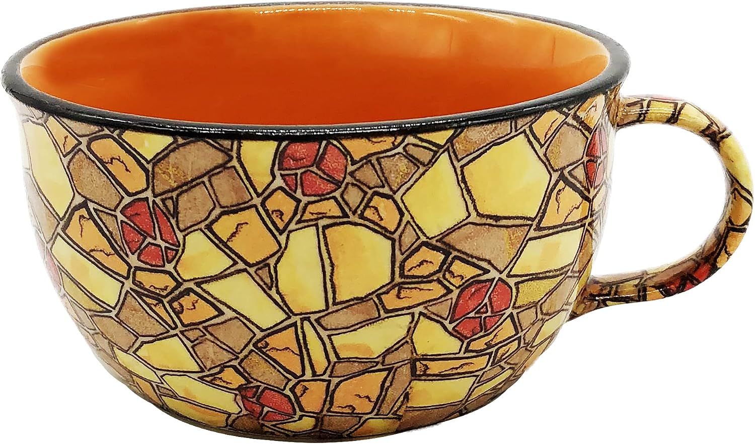 Mosaic (Orange) Single Hand Soup