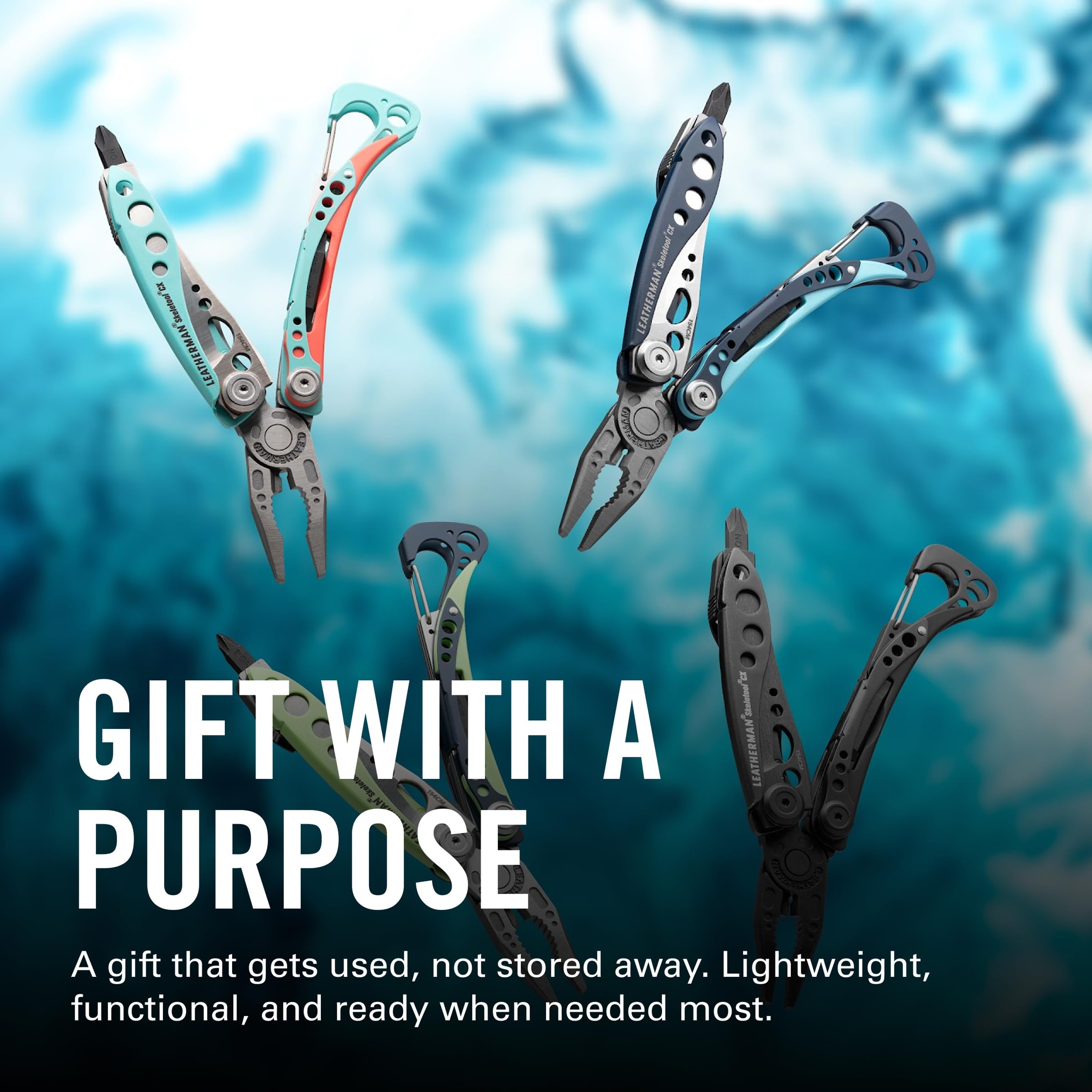 Leatherman, Skeletool CX, 7-in-1 Lightweight, Minimalist Multi