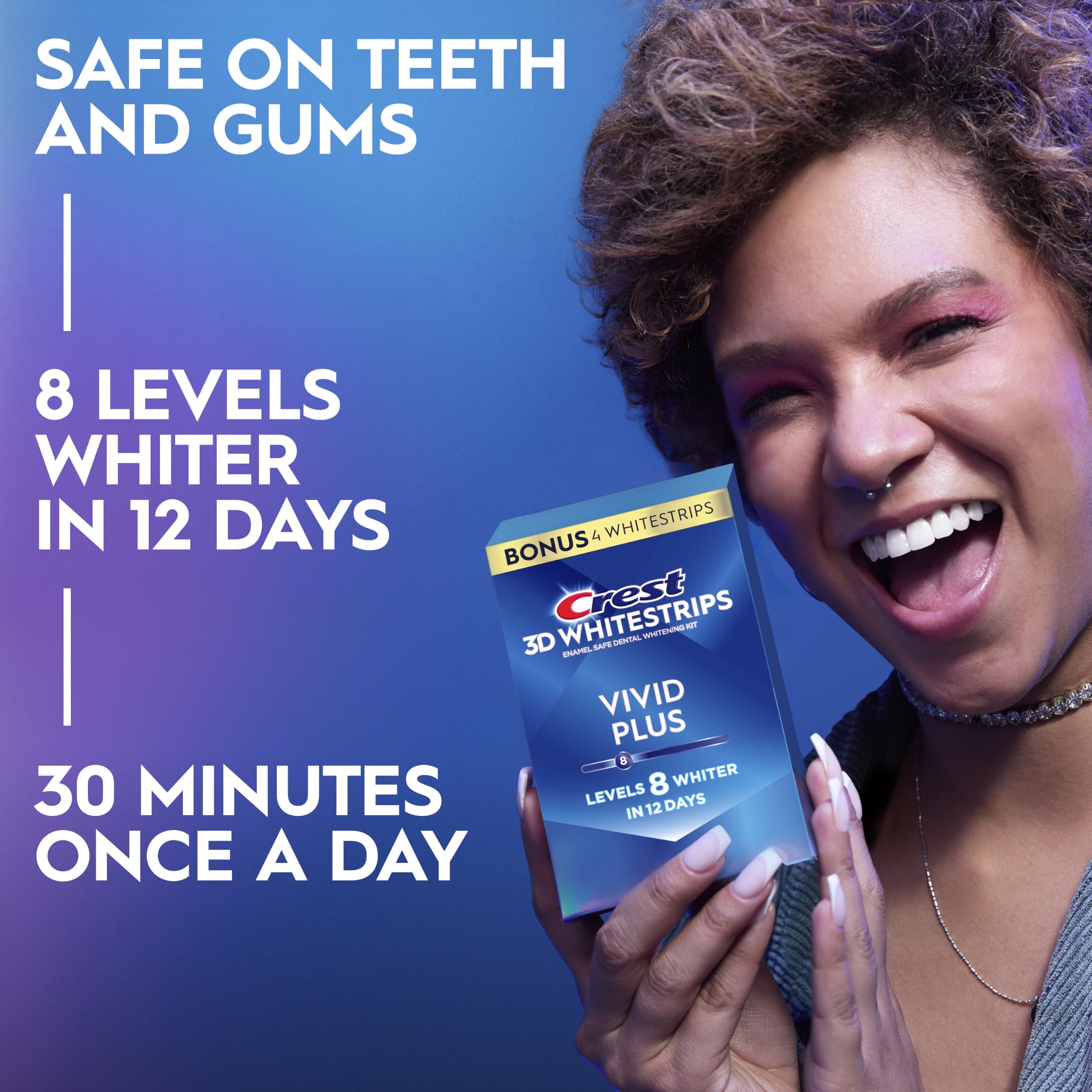 Crest 3D Whitestrips: Whiter Teeth in 12 Days -2 Crest 3D Whitestrips: Whiter Teeth in 12 Days -2
