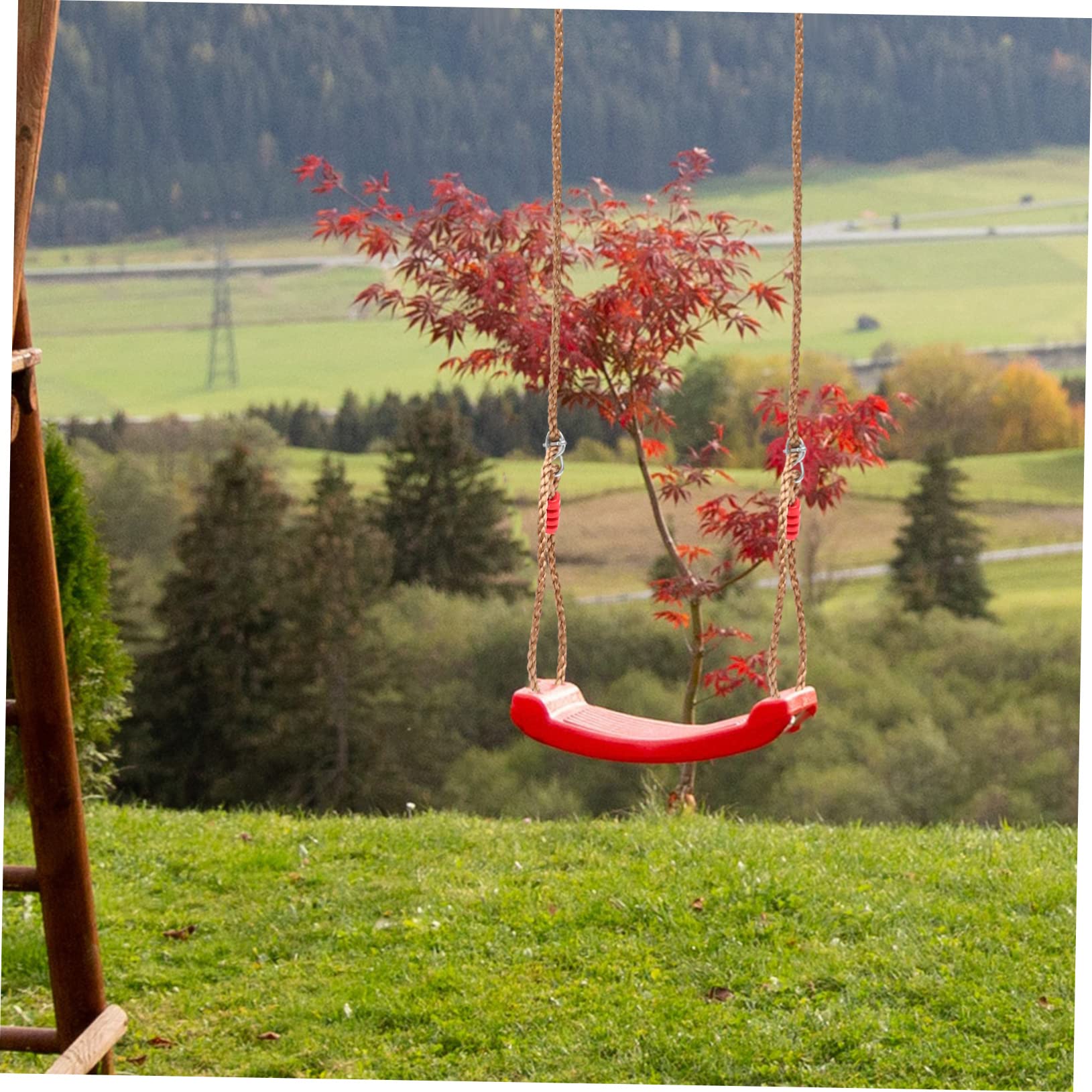 Cinghie per Altalena da Albero Regolabili 2 Pezzi in Nylon PE