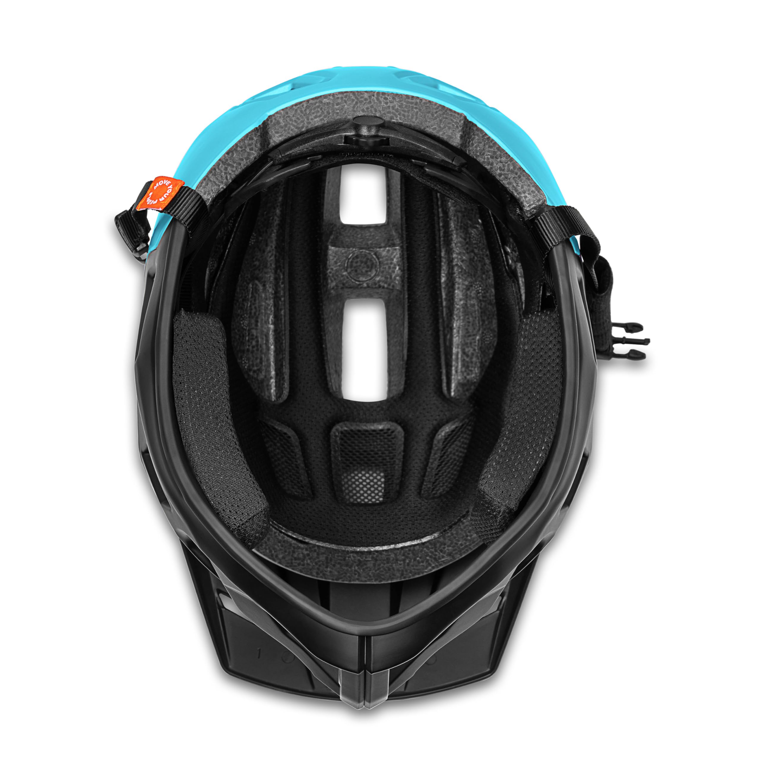 MOVINO Casco Bici Full Face per Bambini e Ragazzi 51-54 cm Edge
