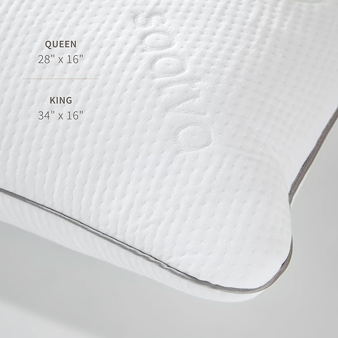 Almohada Memory Foam Gel Tamaño Queen Contorneable para Cualquier Posición miniatura 4
