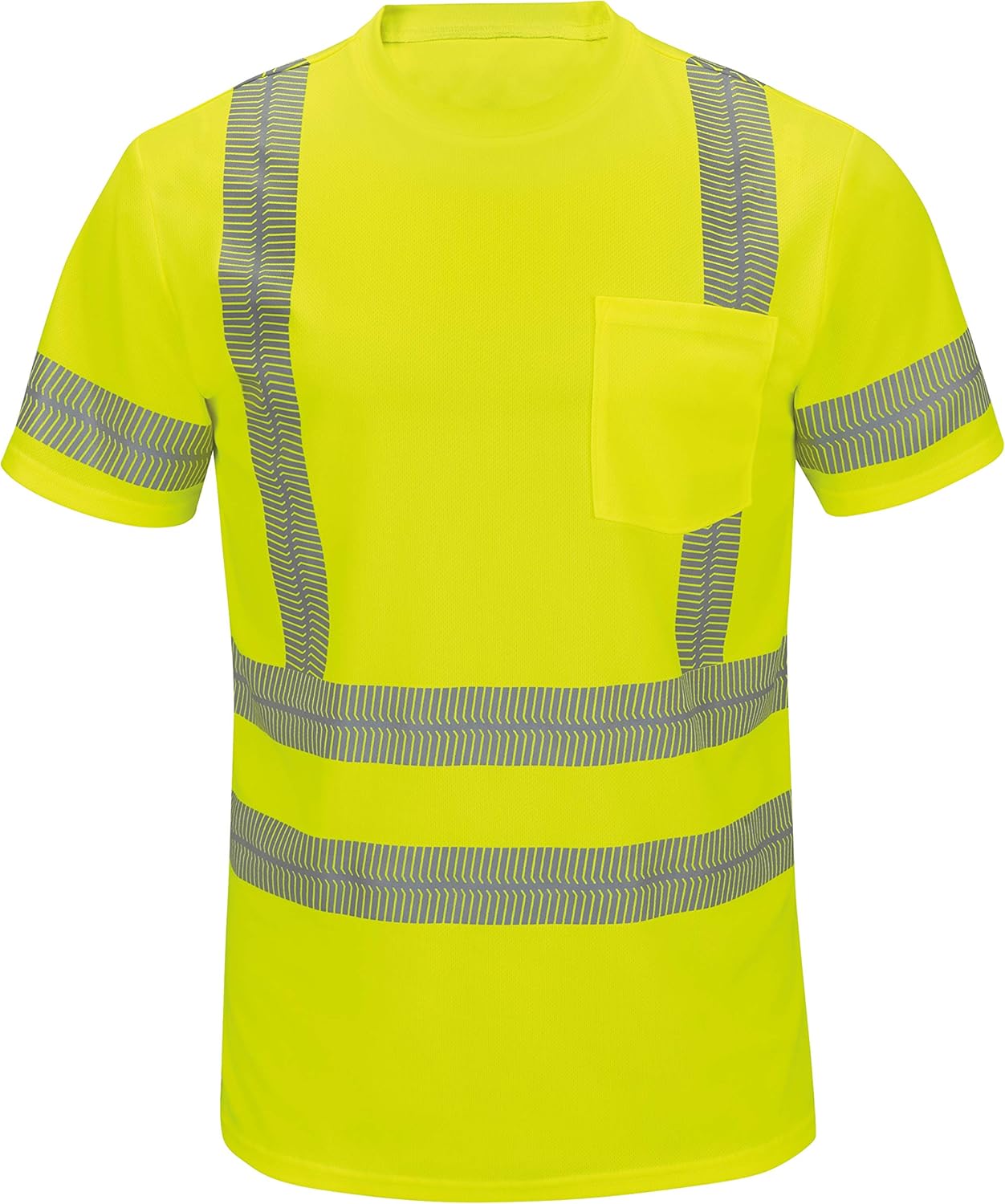 Red Kap Men's Performance Hi-Visibility Short Sleeve Class 3 T-Shirt