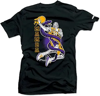 SNELOS Men’s Sneaker Matching Graphic T Shirt Cotton Streetwear Casual Tee for Sneaker Lovers
