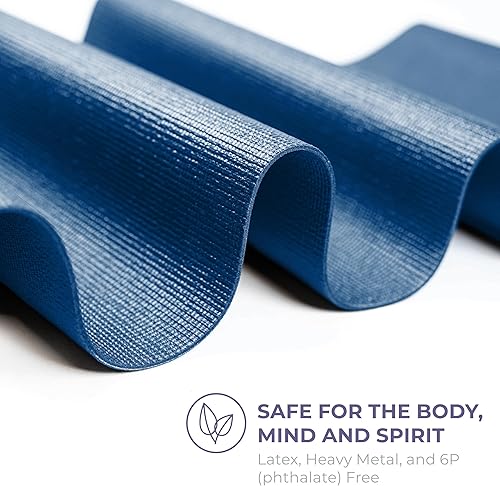 Miniatura 2 de Sunshine Yoga Voyage - Tapete de yoga a granel, paquete de 6, 72 x 24 pulgadas, esterillas de yoga profesionales para estudio y gimnasio, 0.197 in