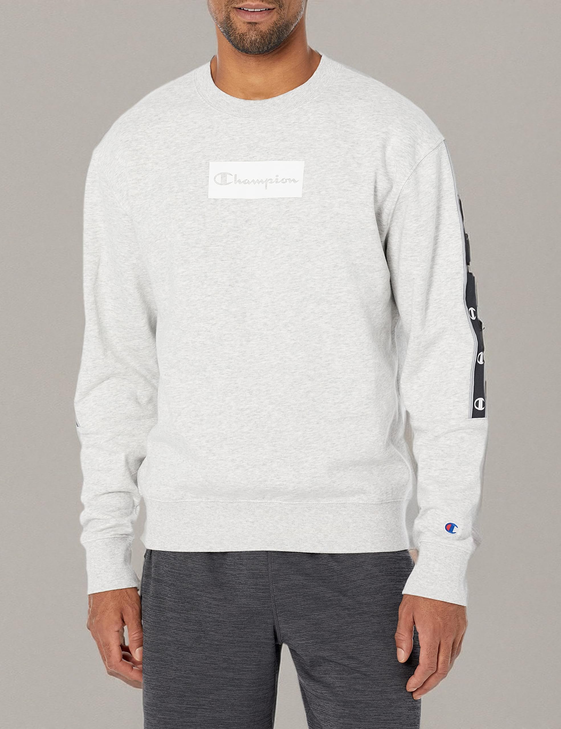 Champion Męska bluza polarowa z logo średniej wagi