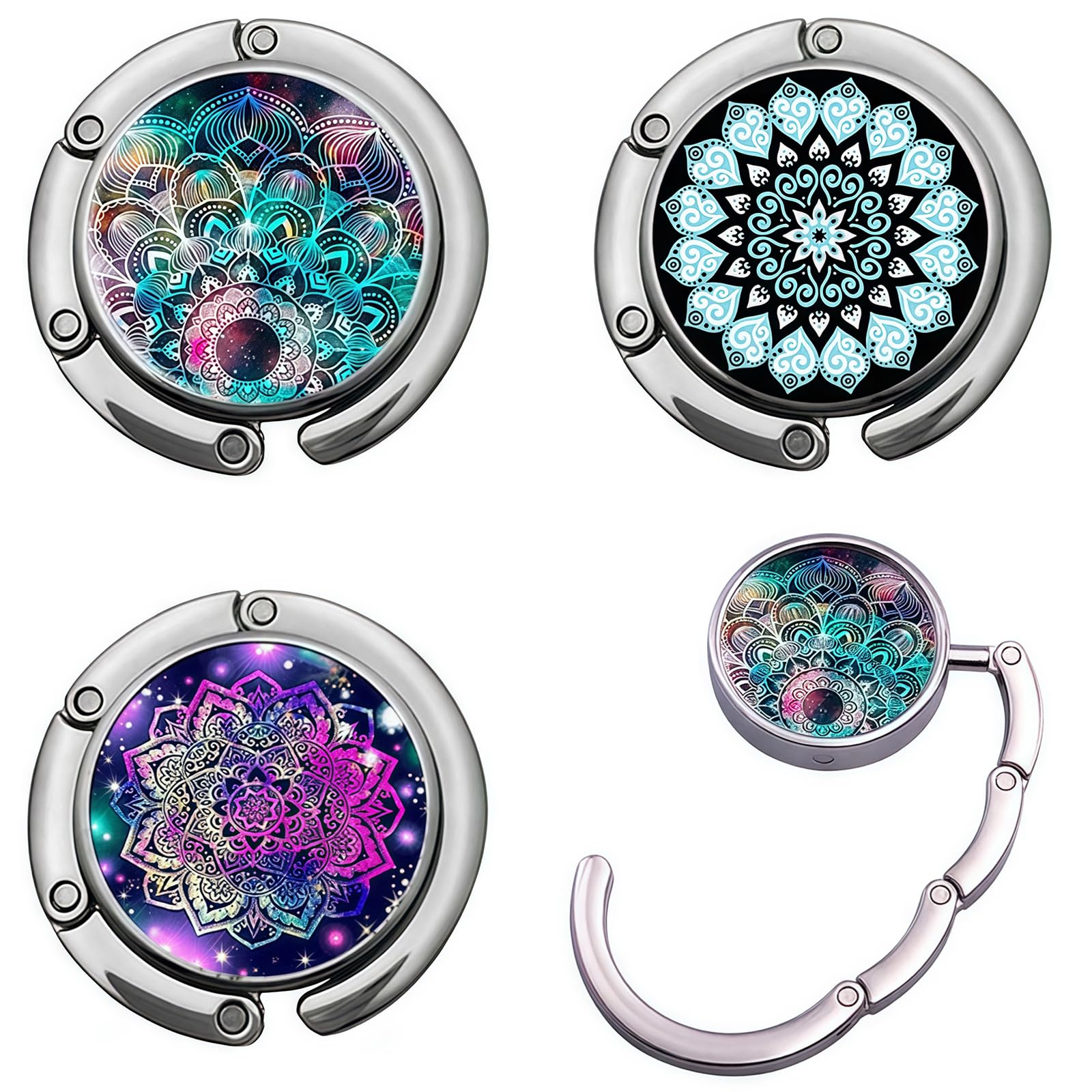 Gancio Per Borsa Da Tavolo Mainini | 3 Pezzi | Pieghevole E Antiscivolo | Per Ristoranti E Bar - Foto 7