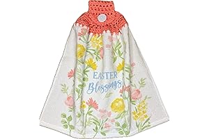 Easter Crochet Top Absorbent Bathroom Towel