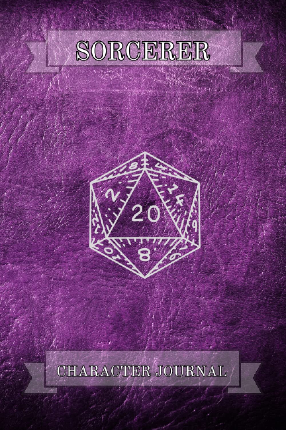 Sorcerer Character Journal: DnD, Pathfinder RPG. fantasy style roleplay game Journal