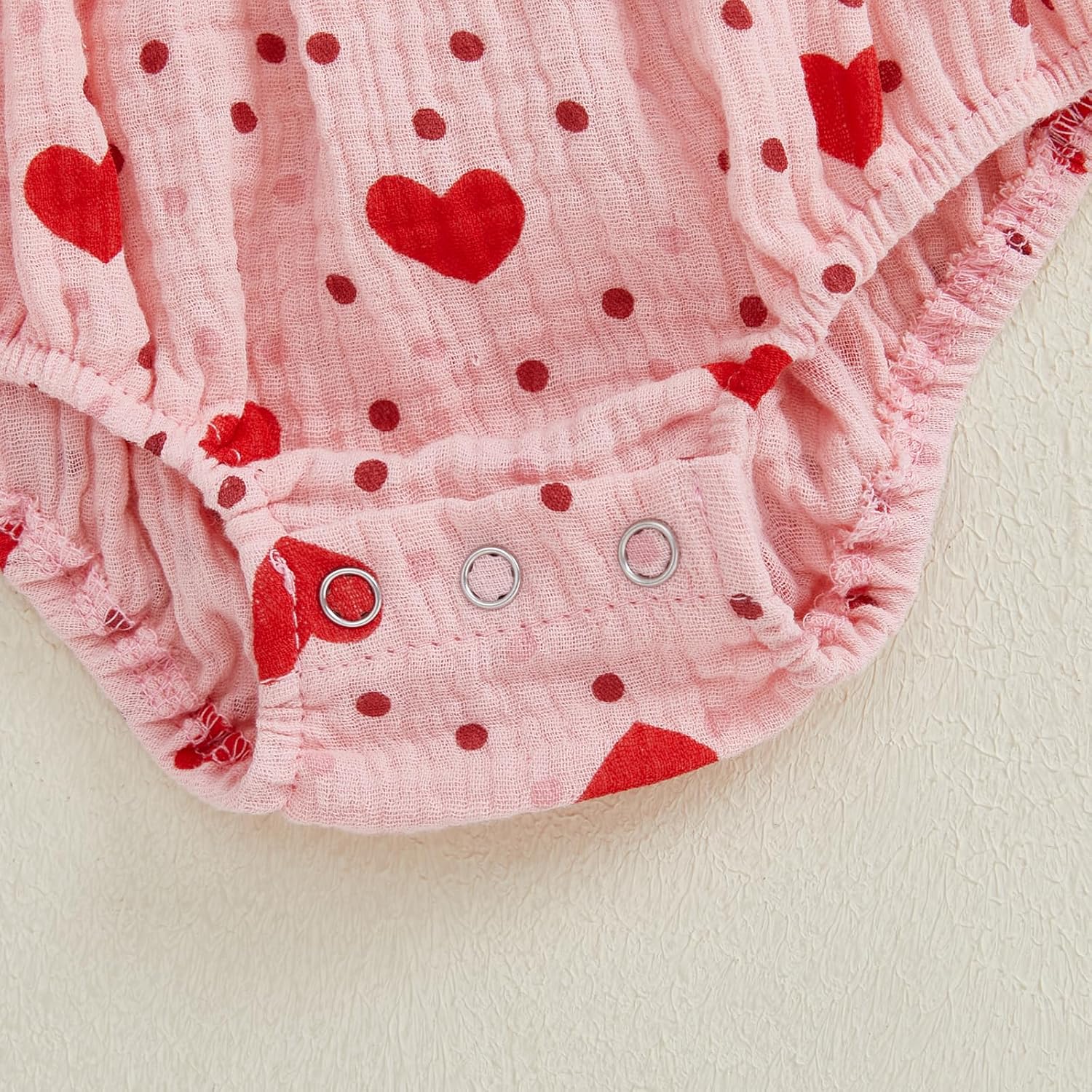 Infant Cute Baby Girl Outfit Long Sleeve Rompers Top Ruched Bodysuit Newborn Baby Girl Clothes 3 6 12 18 Months - Image 7