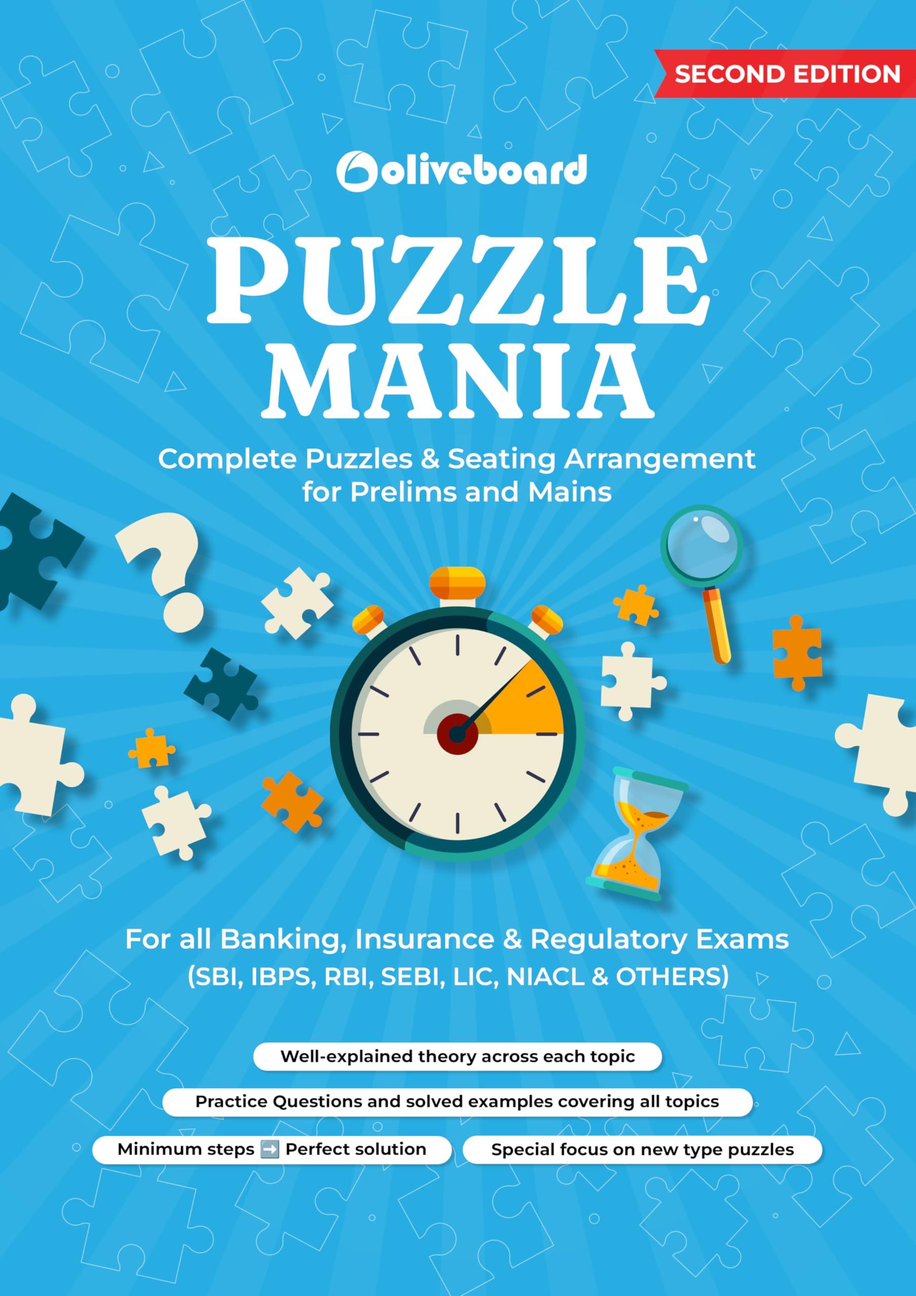 Puzzle Mania: Puzzles & Seating Arrangement for Prelims & Mains of Bank, Insurance and Other Competitive Exams