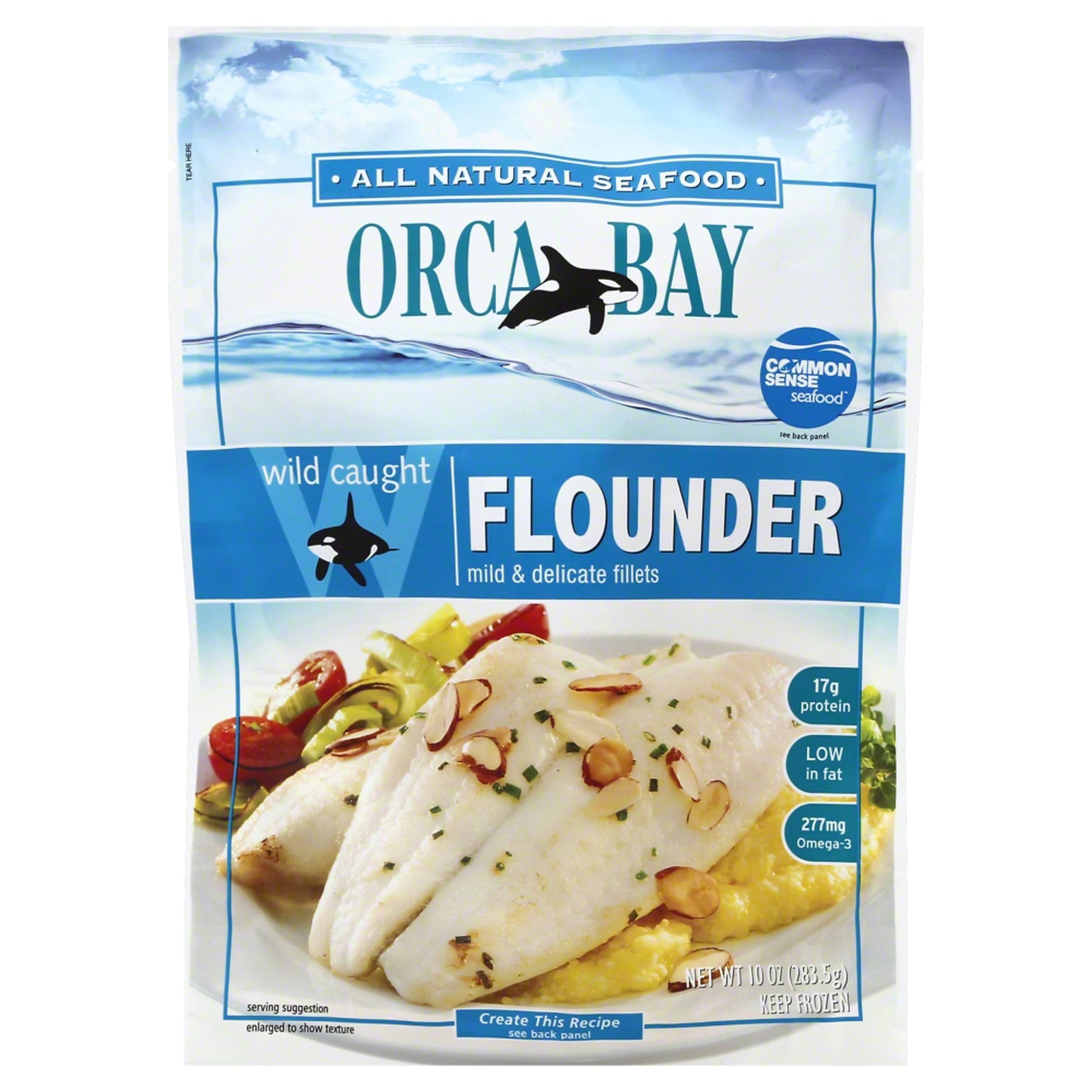 Orca Bay Fillet Flounder Thailand, 10 oz