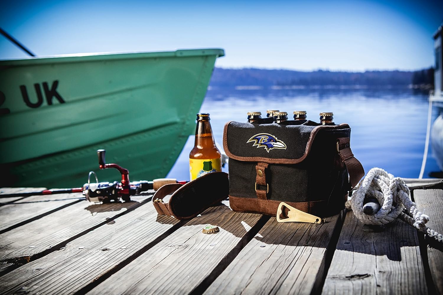 PICNIC TIME NFL Beer Caddy