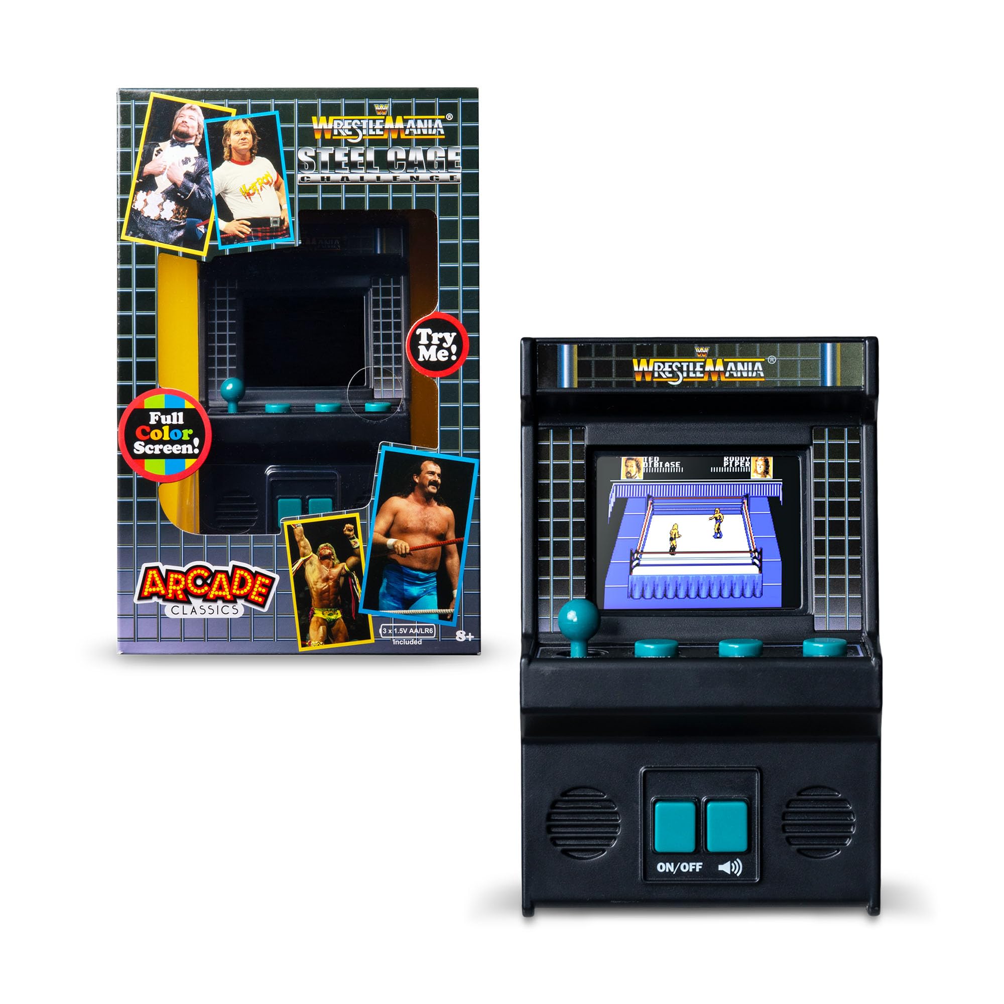 Basic Fun- Mini Classic WWE Handheld