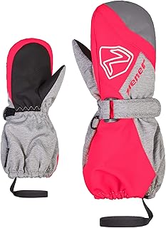 Laurus Mitten Guantes de esquí/Invierno | Impermeable Largo puño Reflectante, Unisex Baby