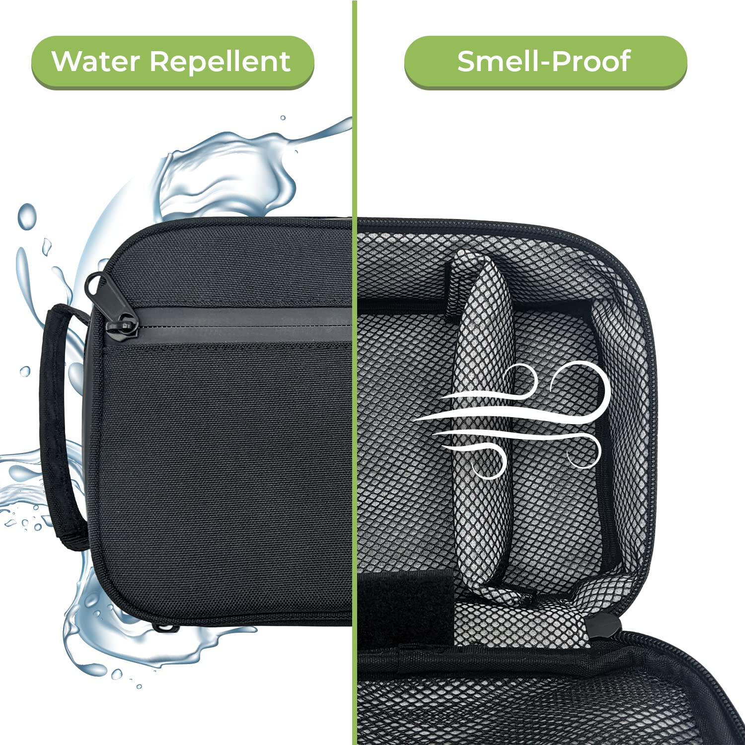 MJM Smell Proof Bag Smell Proof Stash Box With Combination Lock