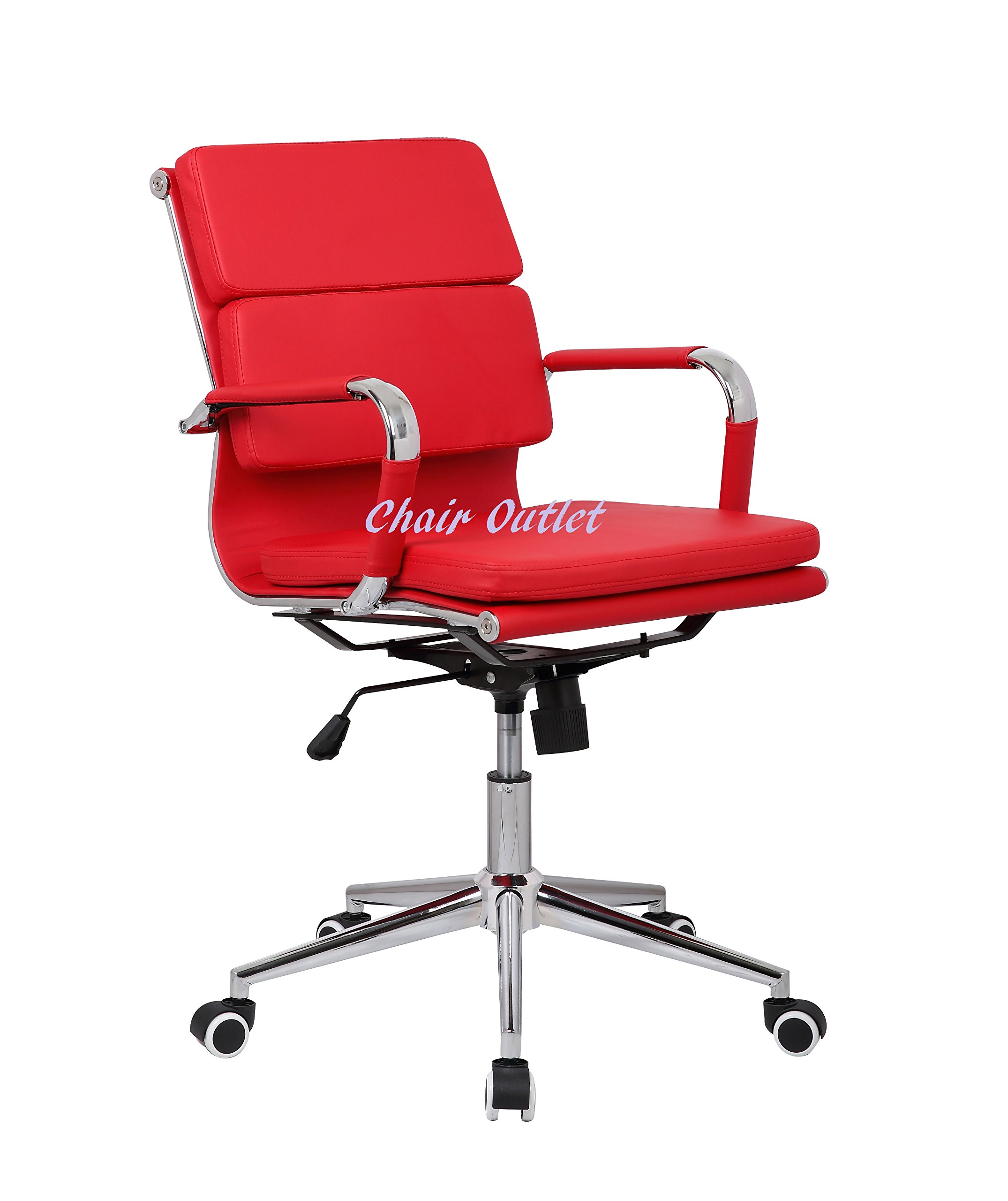 Elegant RED designer Office Reception Chair