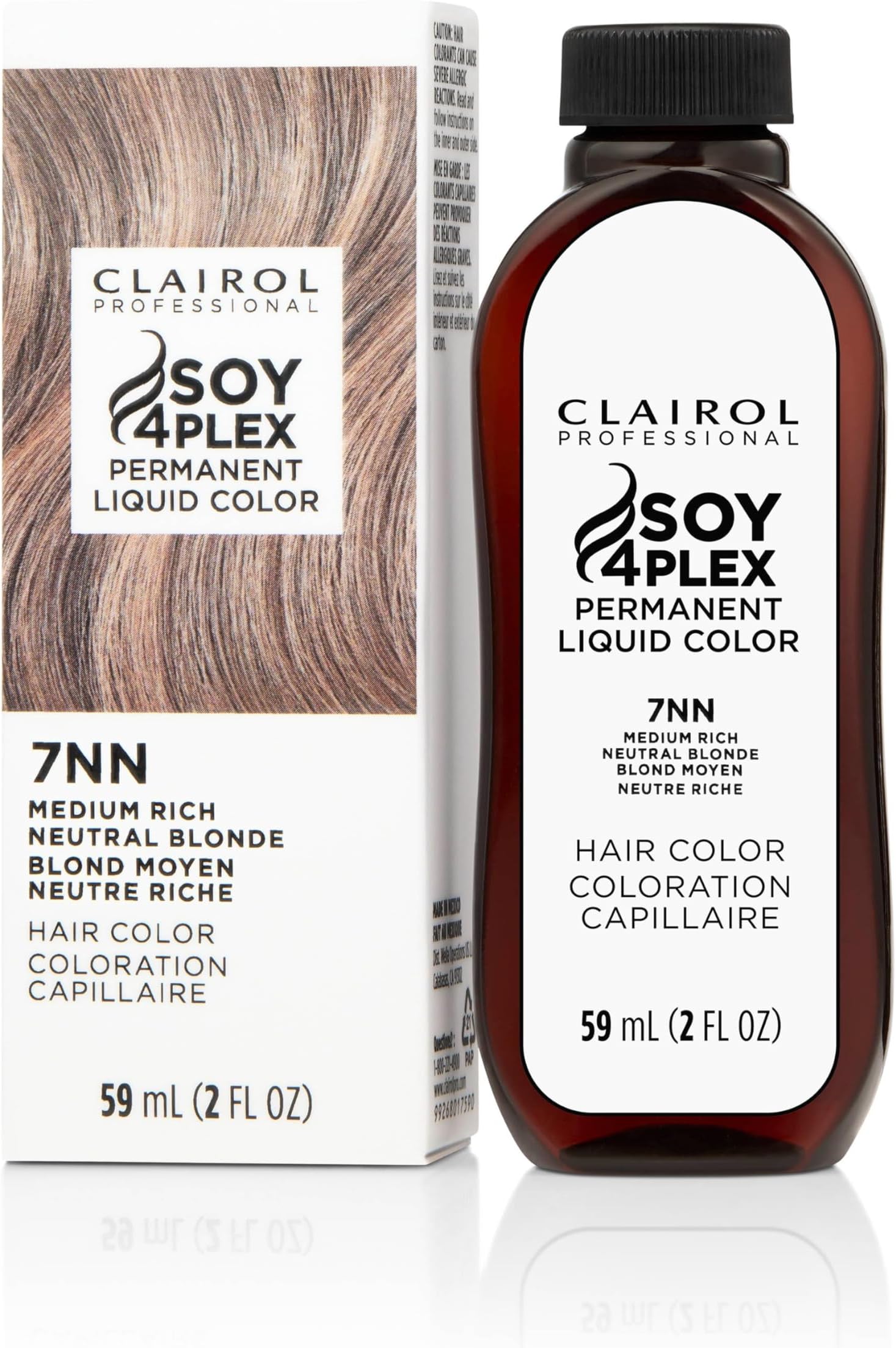 Clairol Professional Permanent Liquicolor for Medium Blonde to Neutral Blonde Hair Color with 100% Gray Coverage | Packaging May Vary