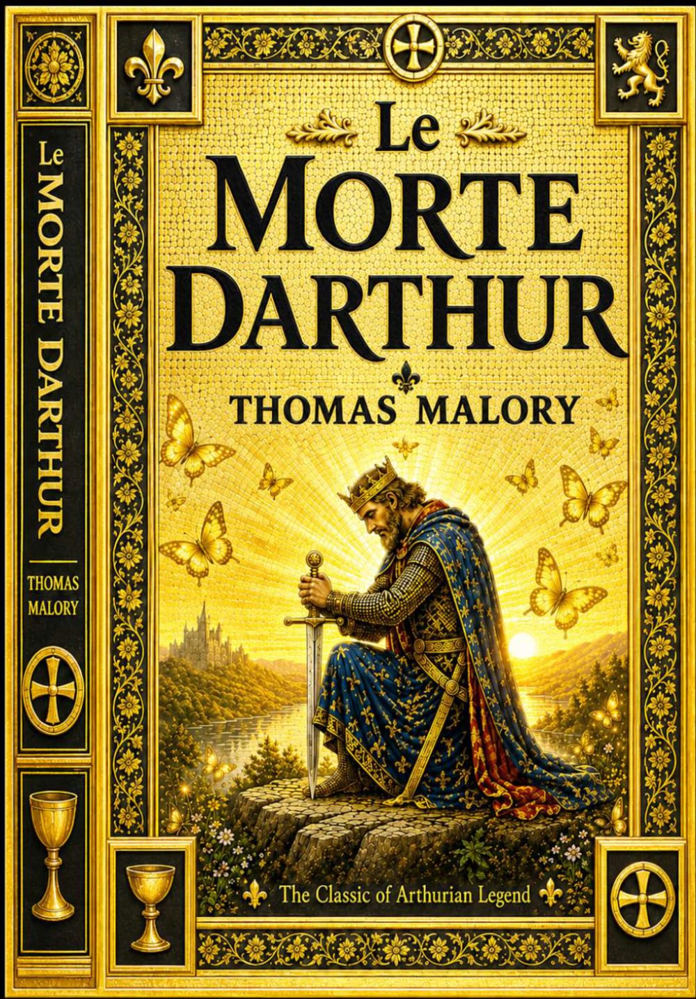 Le Morte d’Arthur in english (Annotated) : Le Morte Darthur The Complete Arthurian Chronicles of King Arthur and the Knights of the Round Table — ... Grail, the Tragedy of Lancelot and Guinevere.