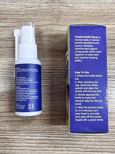 Miniatura 2 de HIPFATE Spray de alivio de tinnitus, fórmula natural para aliviar el tinnitus para las orejas