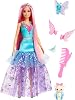 Barbie Doll with 2 Fantasy Pets & Dress, Malibu” Doll from A Touch of Magic, 7-inch Long Hair