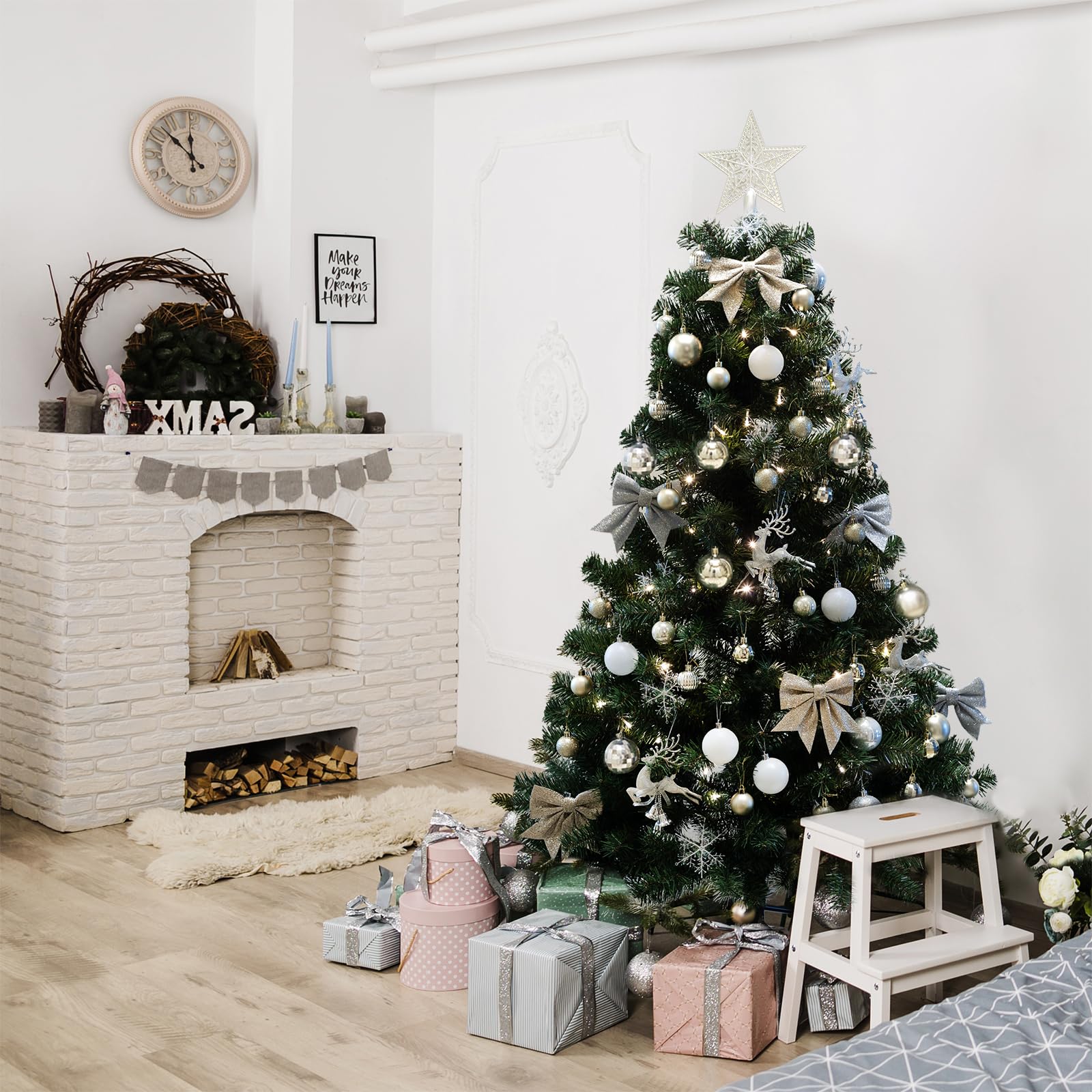 Amazon.co.jp: 2025 人気 クリスマスツリー 150cm 北欧風 良質 高級