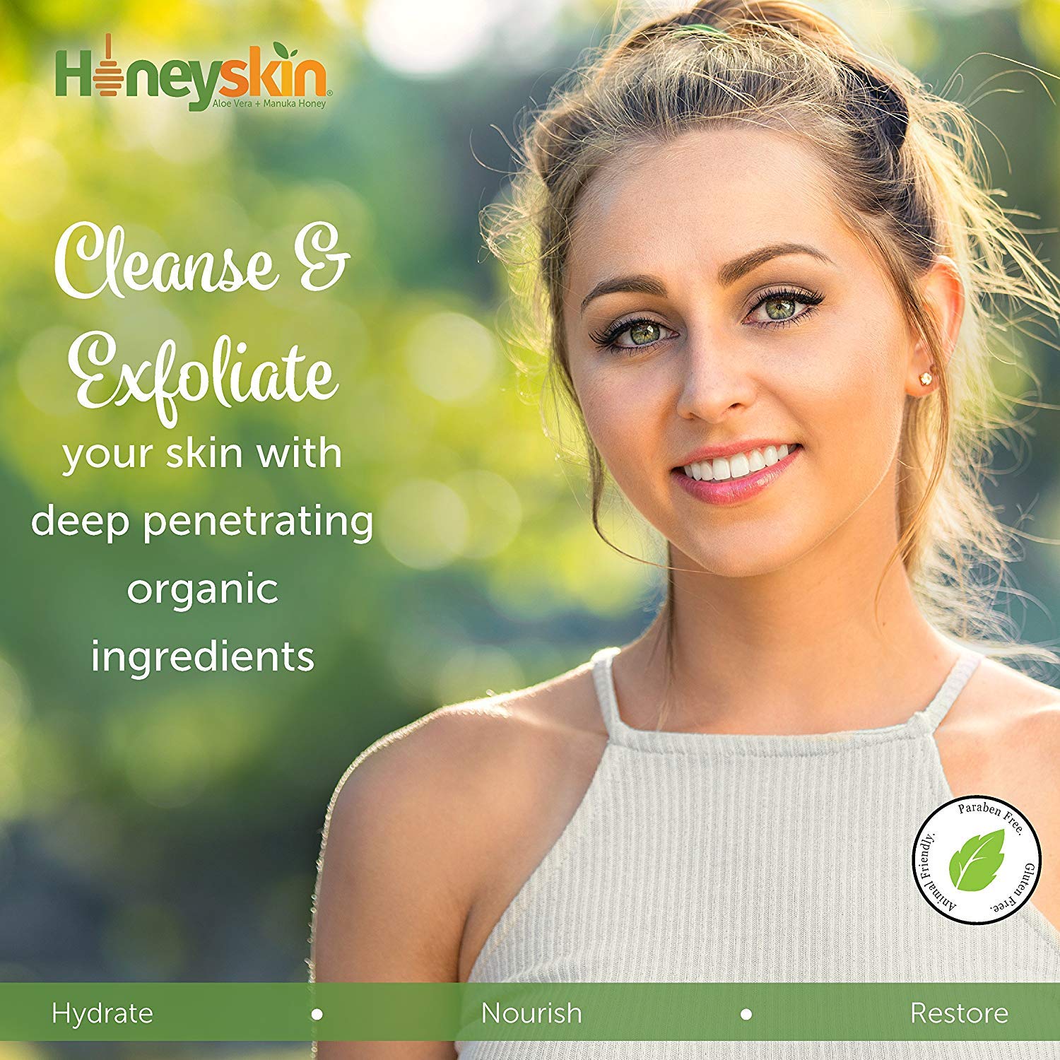 Face and Body Microdermabrasion Scrub Natural Face Exfoliator with