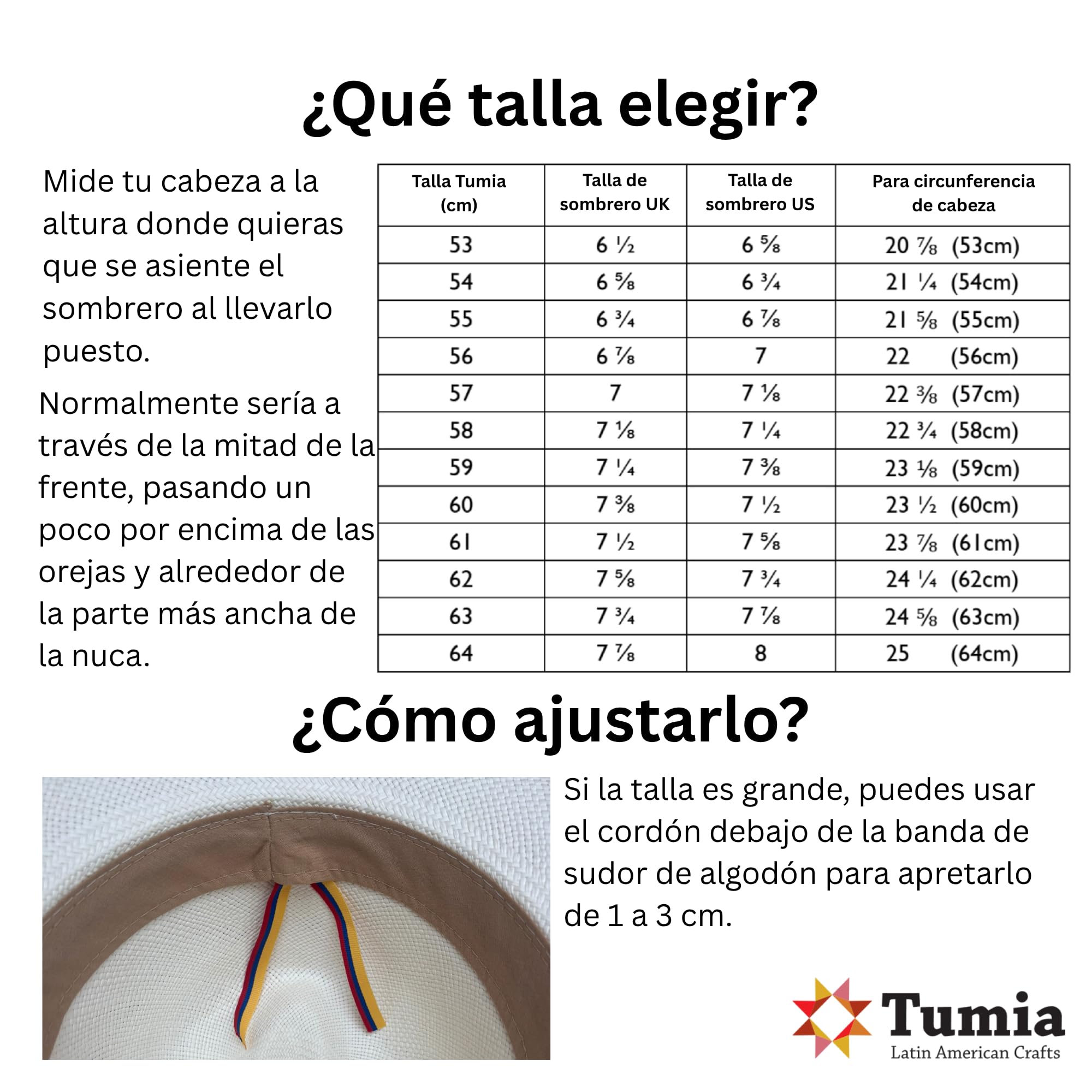 Tumia LAC - Sombrero de Panamá auténtico Tradicional Plegable - Hecho a Mano en Ecuador - Enrollable