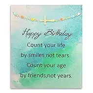 Honsny Cross Bracelets for Women Trendy 18K Gold Plated Bracelet Christian Baptism Friendship Religious Easter Gifts for Valentine's Day Sister Best Friend Birthday Gifts for Women Bestie Jewelry