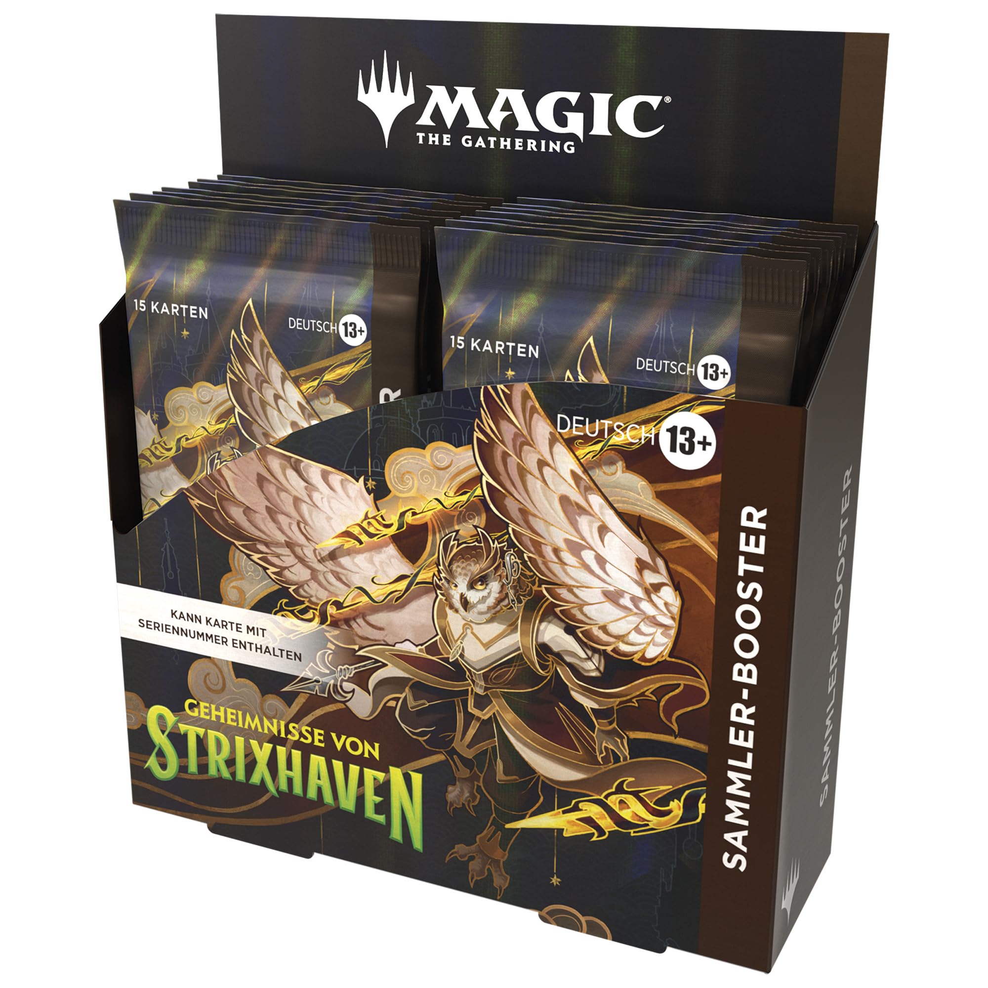 Magic: The Gathering Geheimnisse von Strixhaven – Sammler-Booster-Display (Deutsche Version)