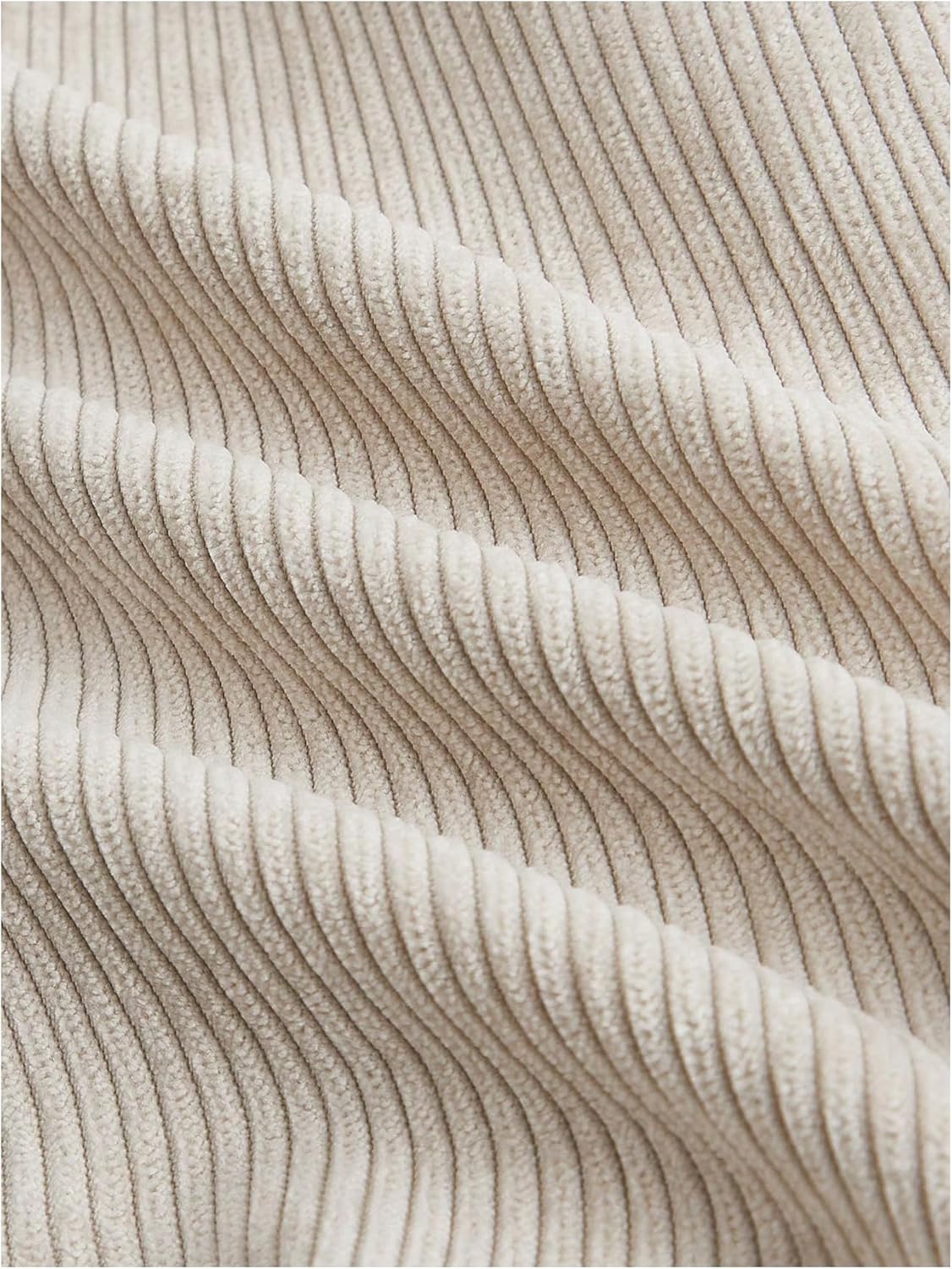 MakeMeChic Women's Corduroy Pants with Pockets High Waist Wide Leg Dressy Business Trousers Pant - Image 2